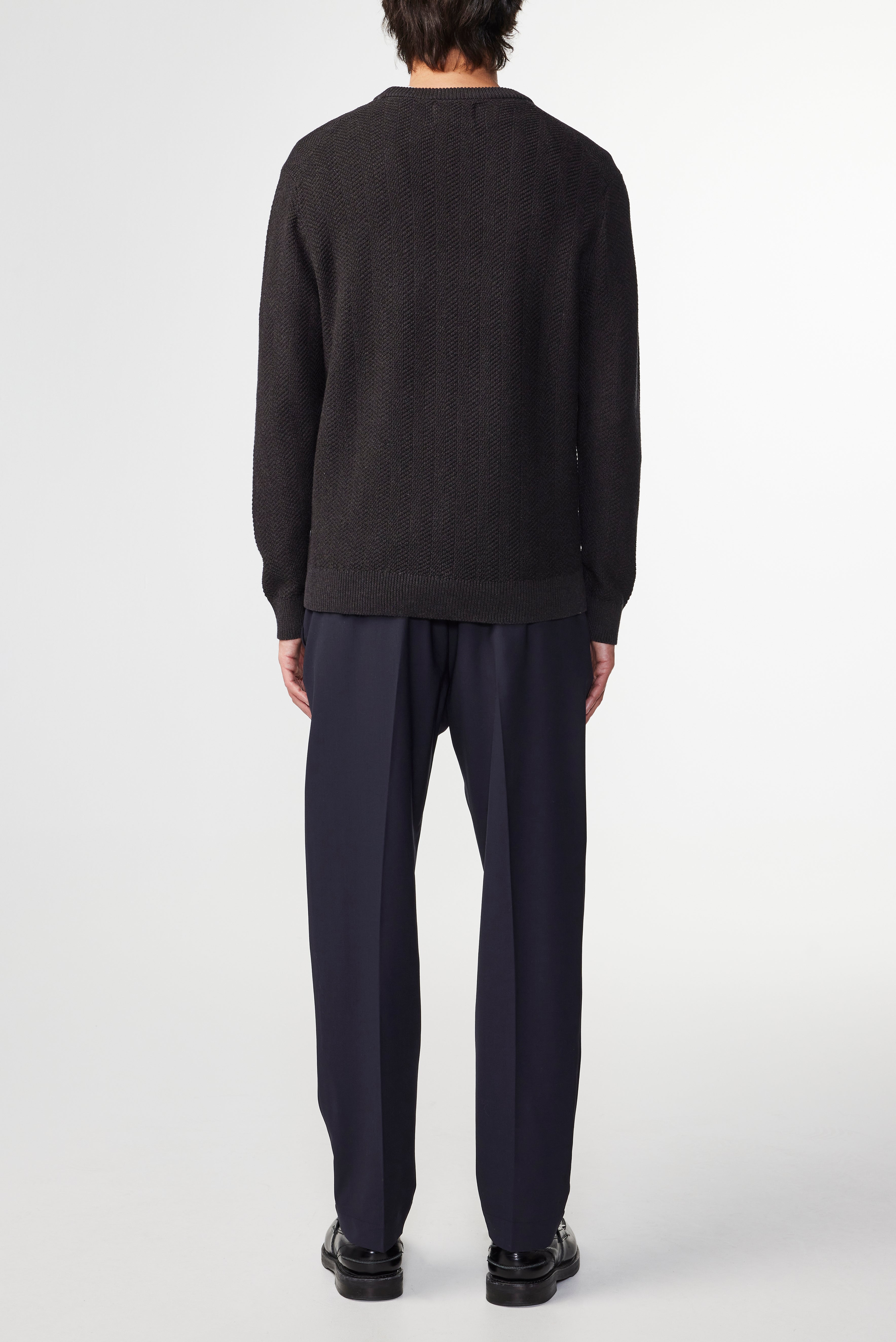 NN07 Pete Herringbone Organic Cotton Sweater