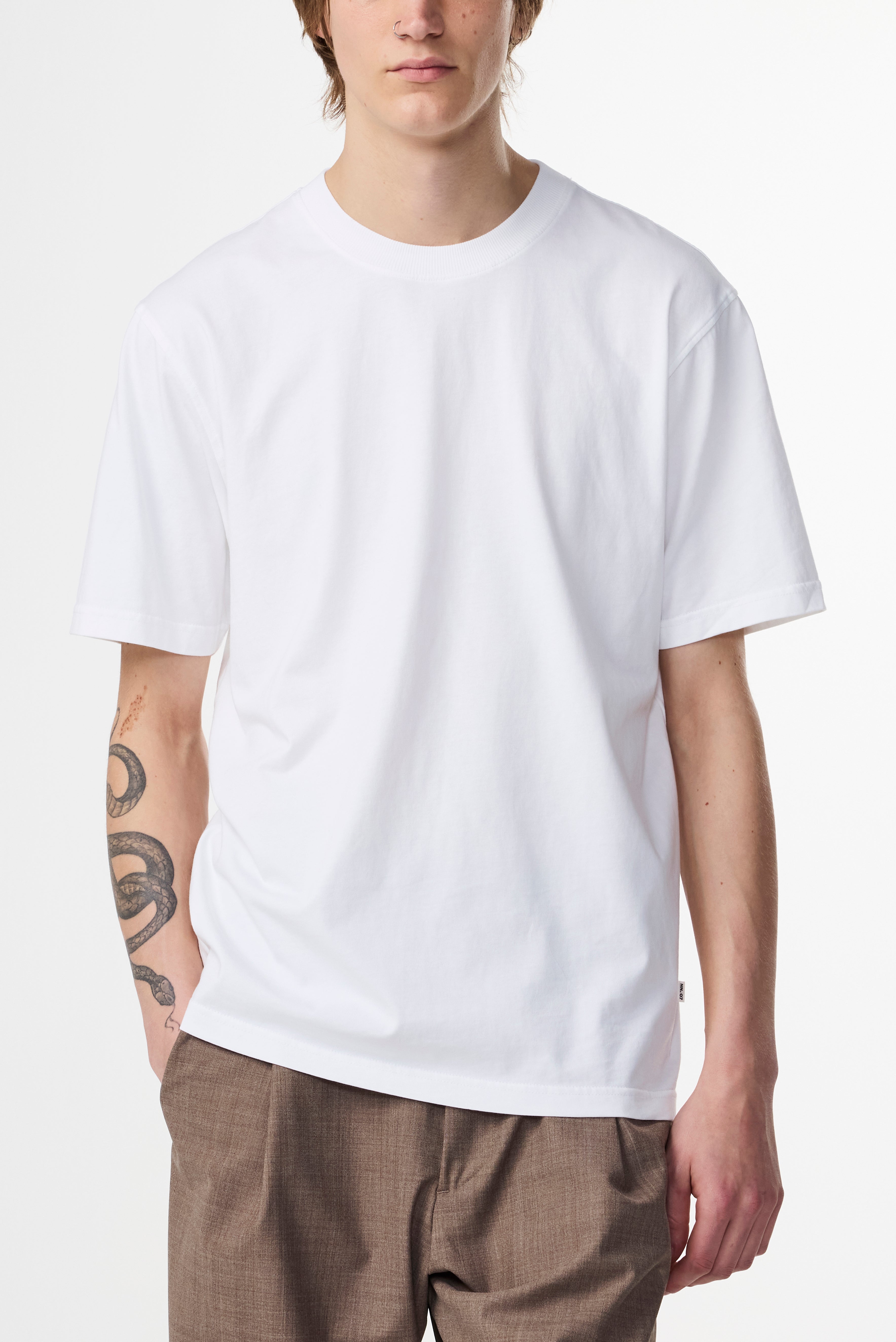 NN07 Adam T-Shirt Pure Pima Cotton