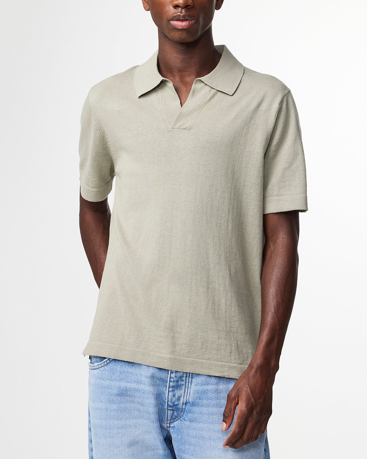 NN07 Ryan Polo Open Collar