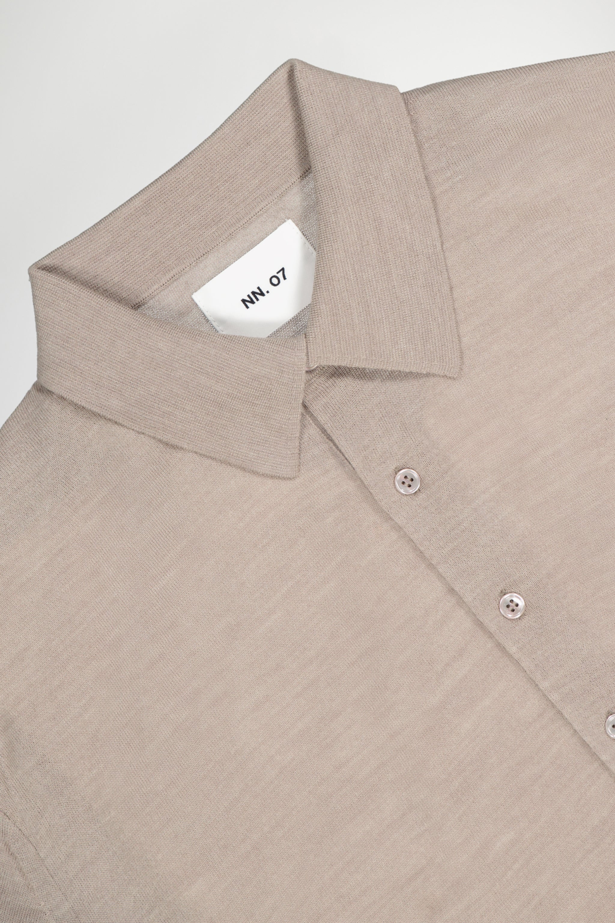 NN07 Raymond Light Weight Long Sleeve Knitted Polo