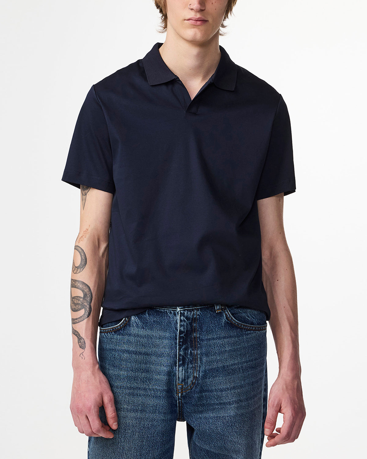 NN07 Paul SS Polo Open Collar