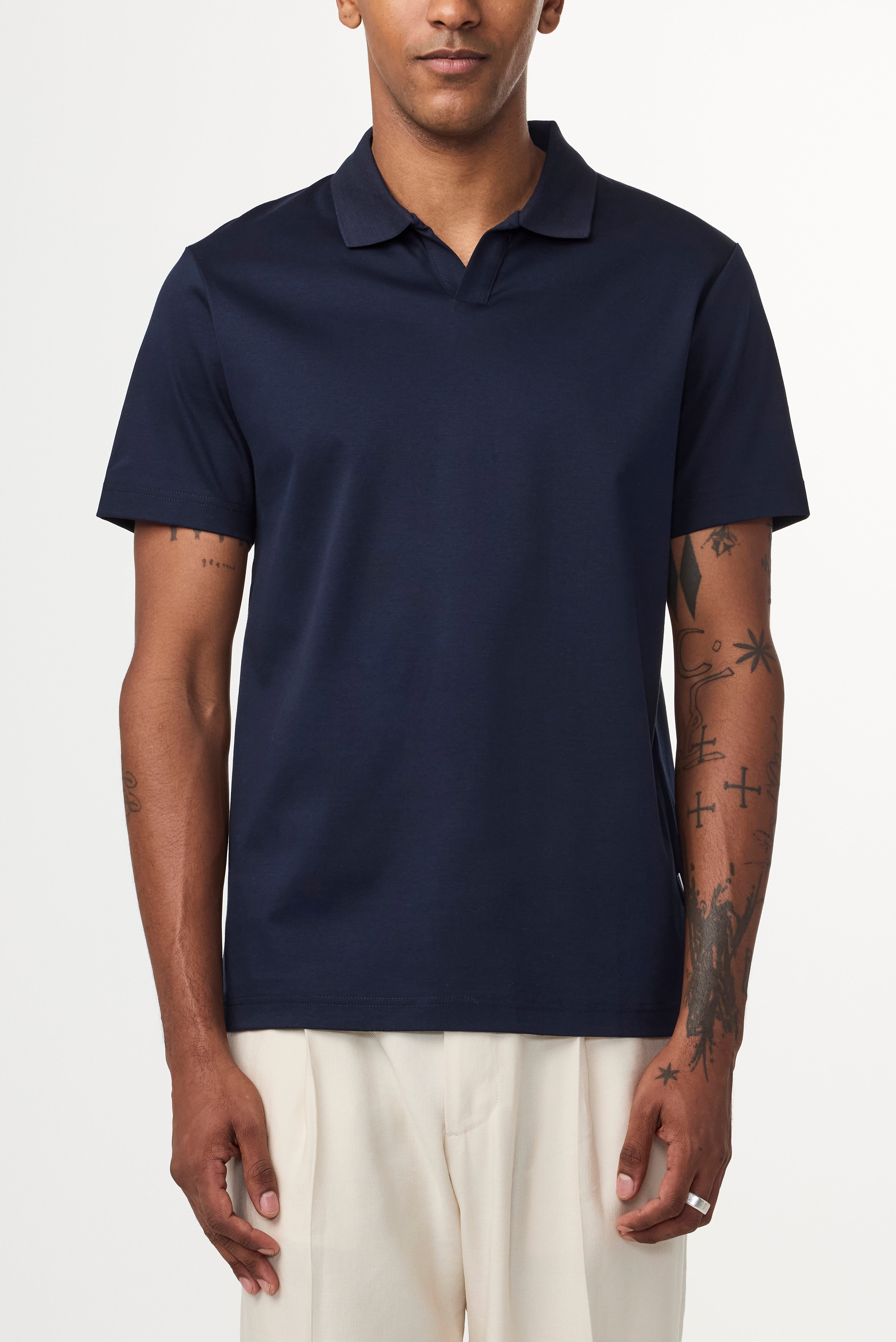 NN07 Paul Open Collar Polo