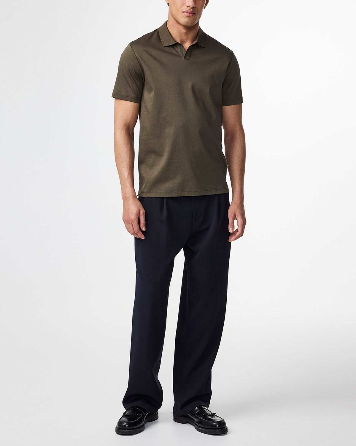 NN07 Paul SS Polo Open Collar