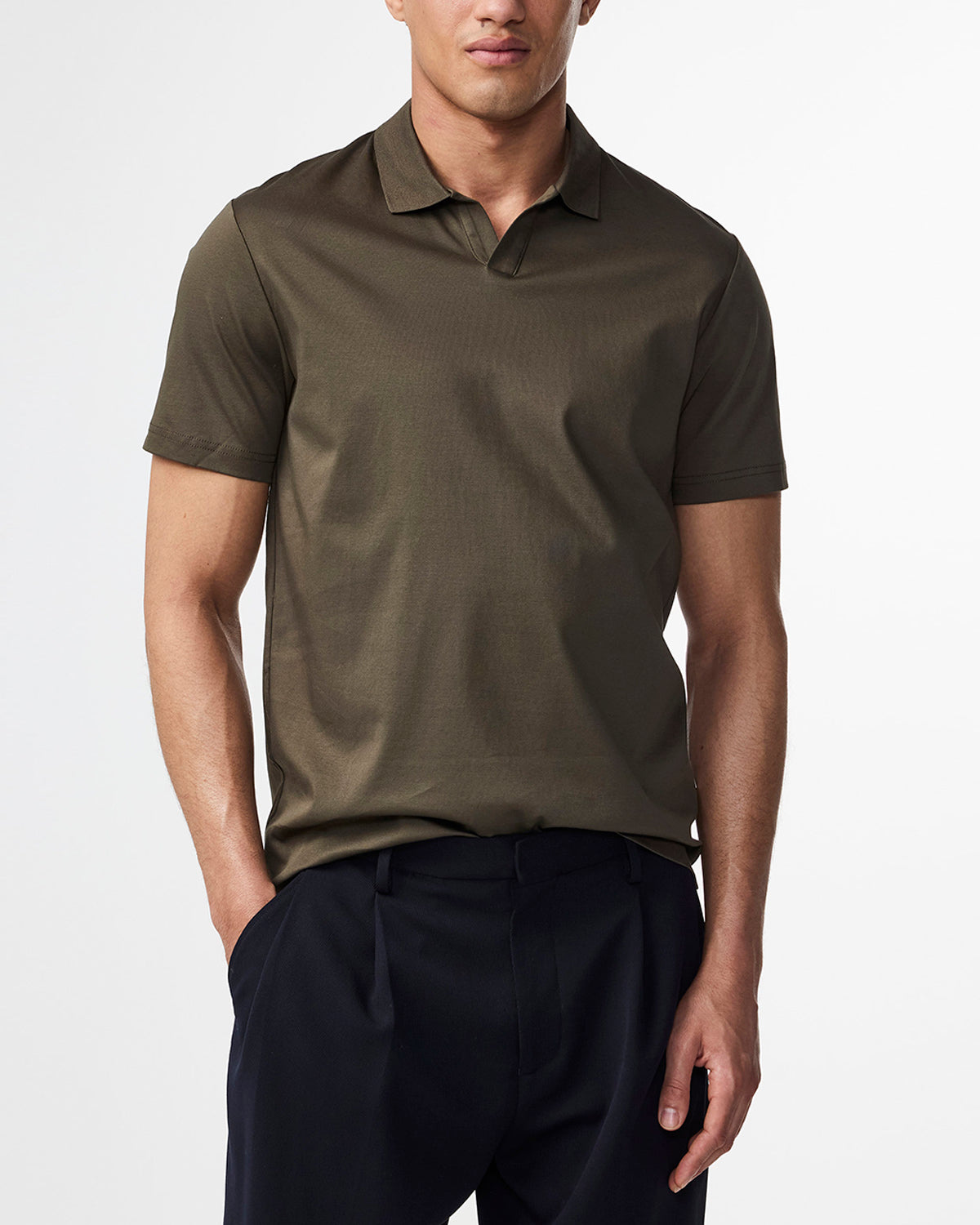 NN07 Paul SS Polo Open Collar