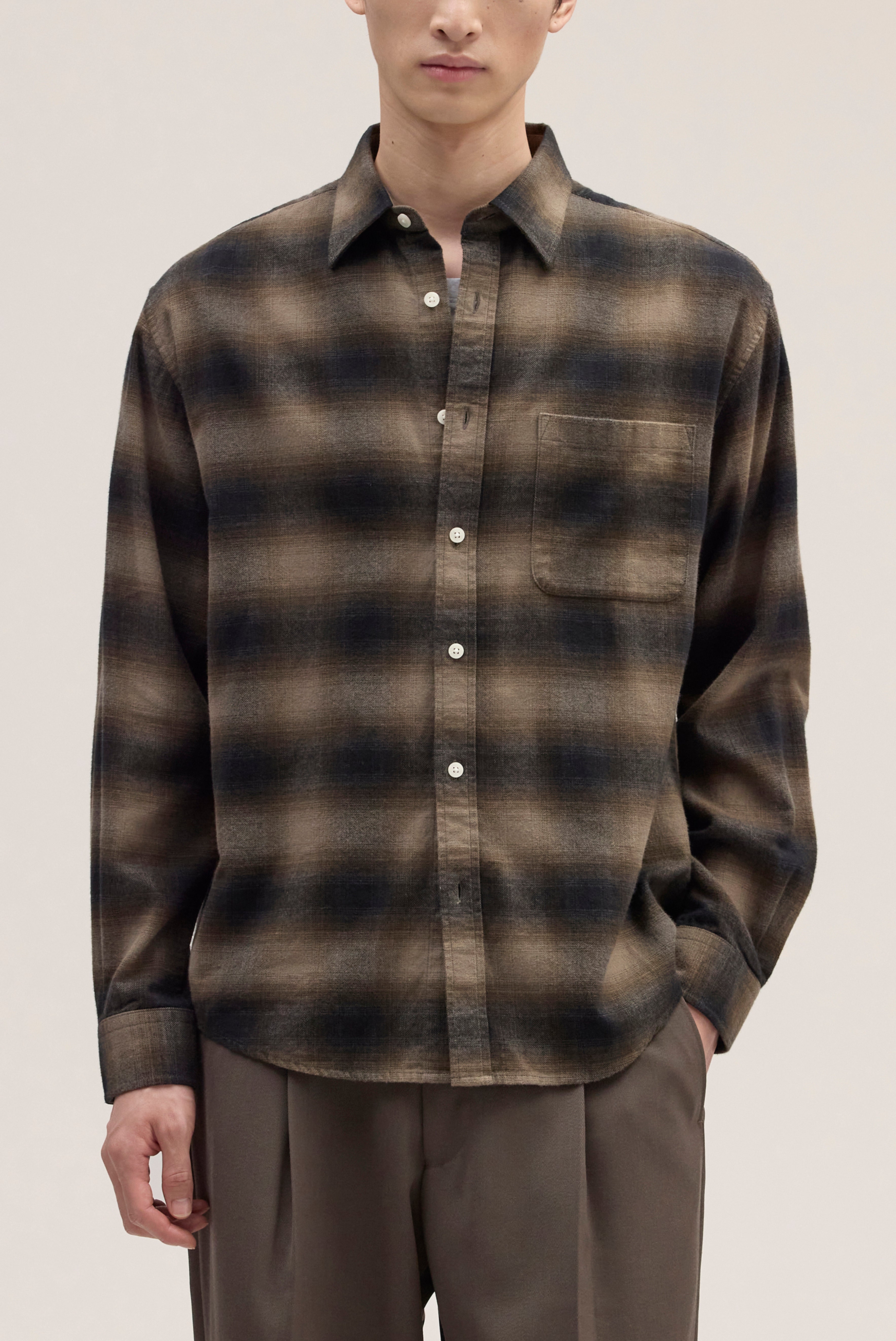 NN07 Deon Flannel Shirt