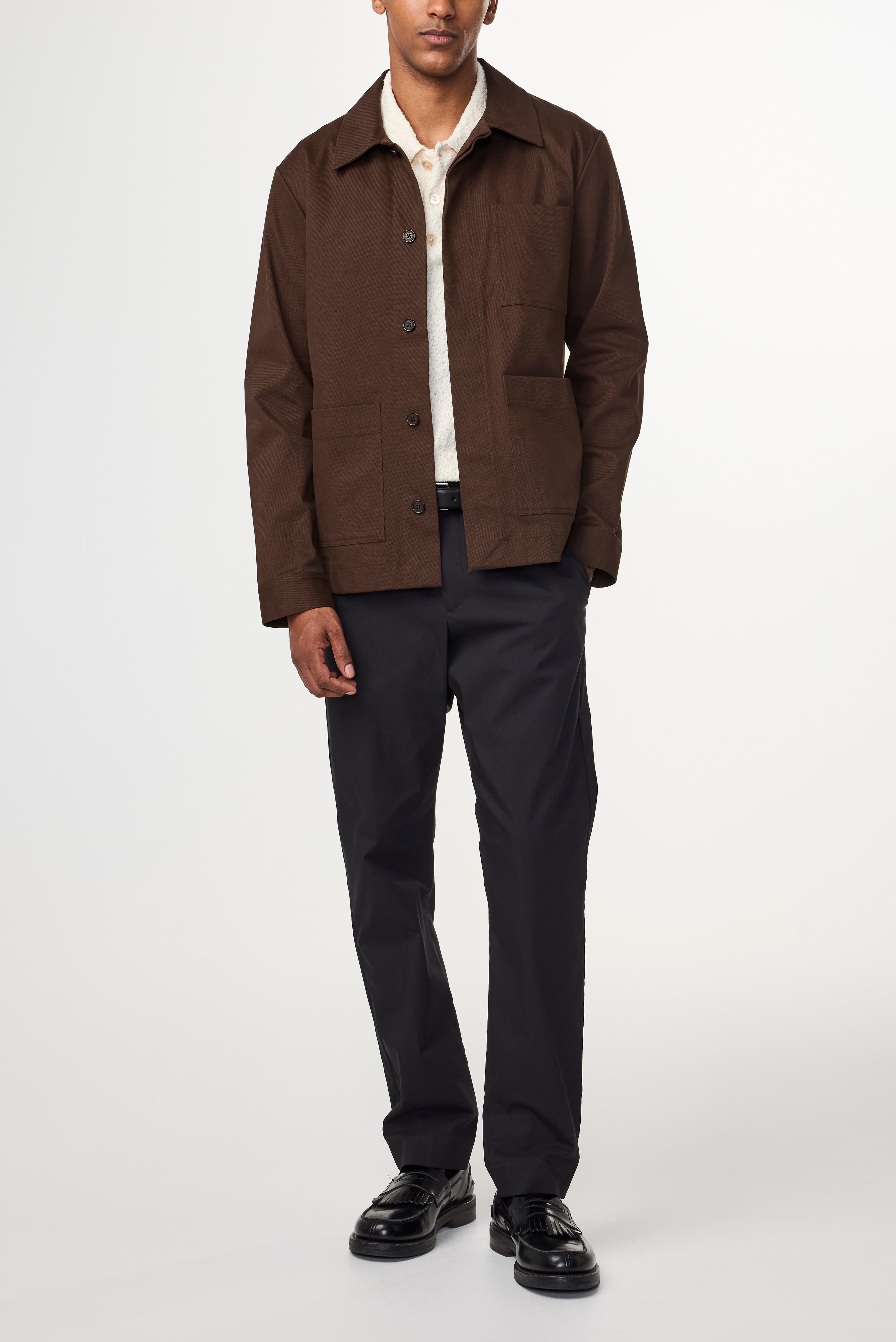 NN07 Olav Overshirt Organic Cotton Stretch