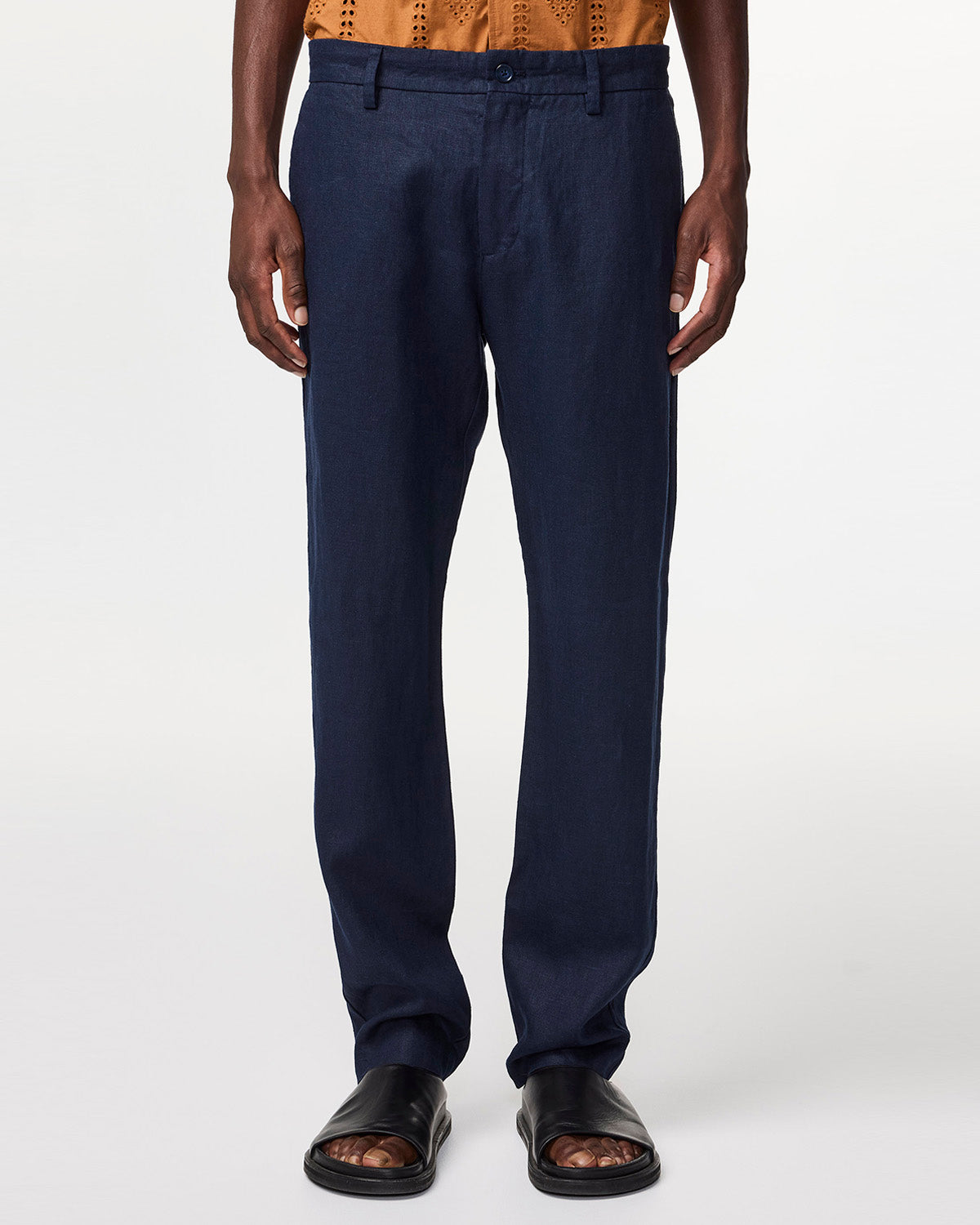 NN07 Theo Linen Trouser