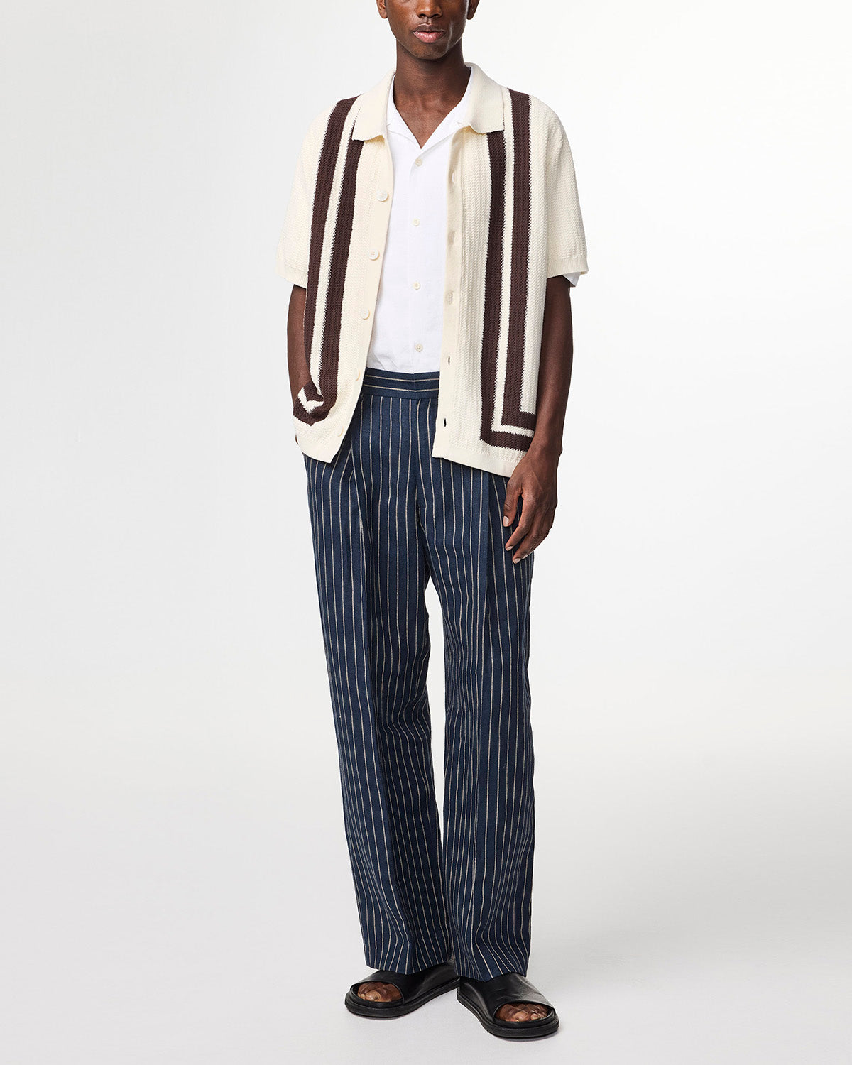 NN07 Ares Knit Button Up Cardigan