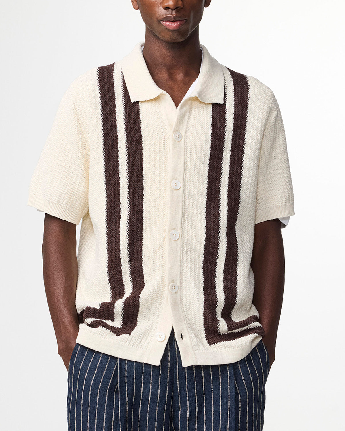 NN07 Ares Knit Button Up Cardigan