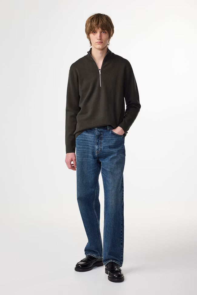 NN07 Harald Half Zip Knit
