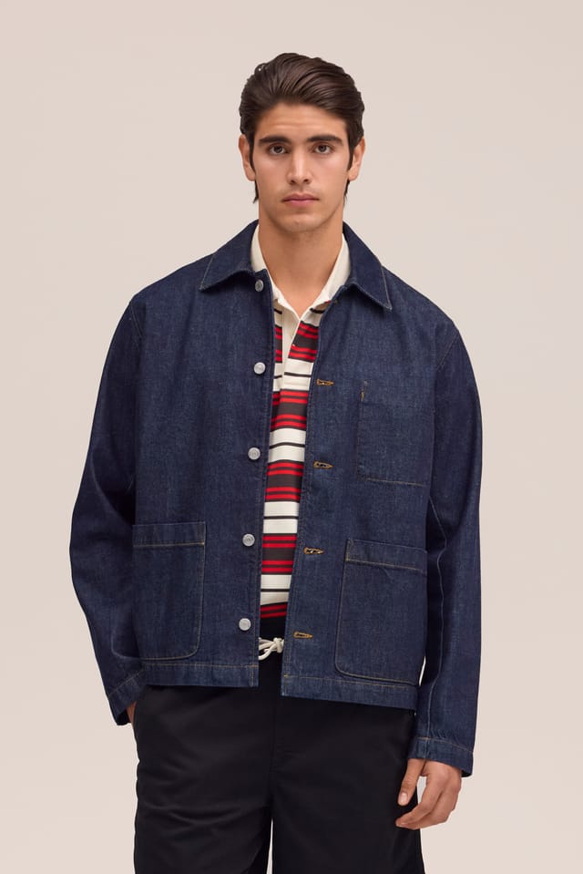 NN07 Morgan Denim Chore Jacket