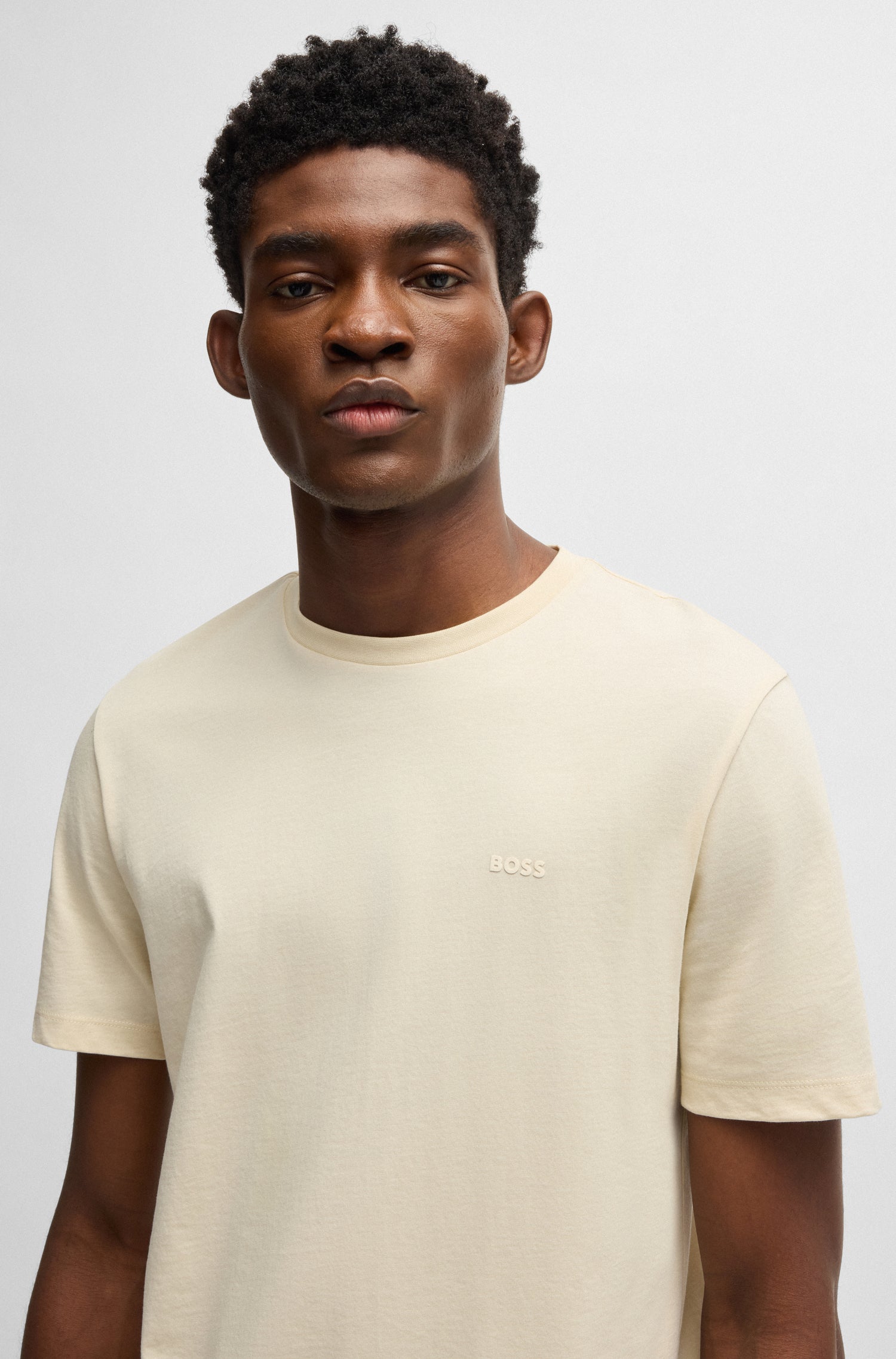 BOSS Stretch T-Shirt Pure Cotton