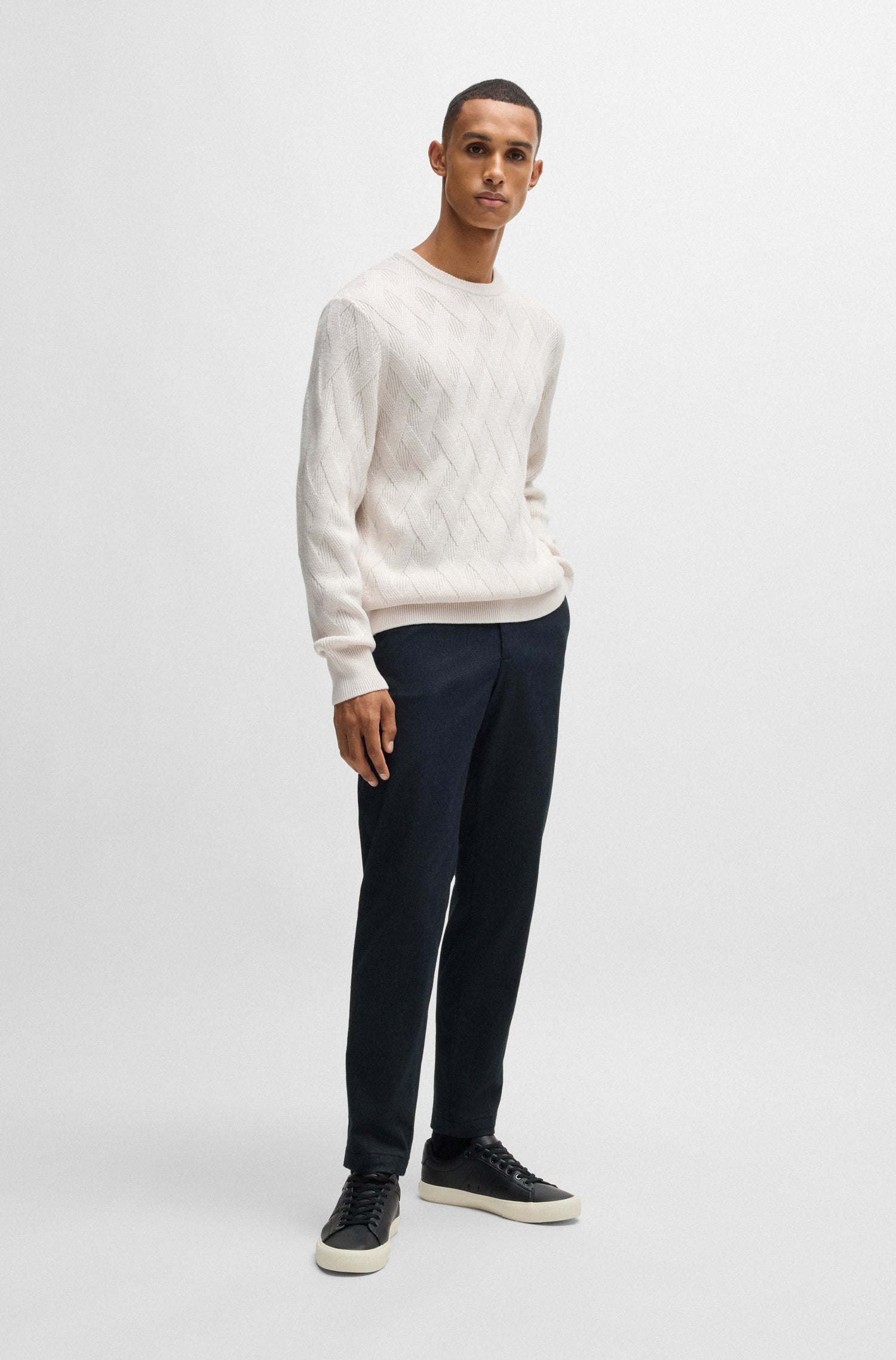 BOSS Regular Fit Chino Cotton Twill