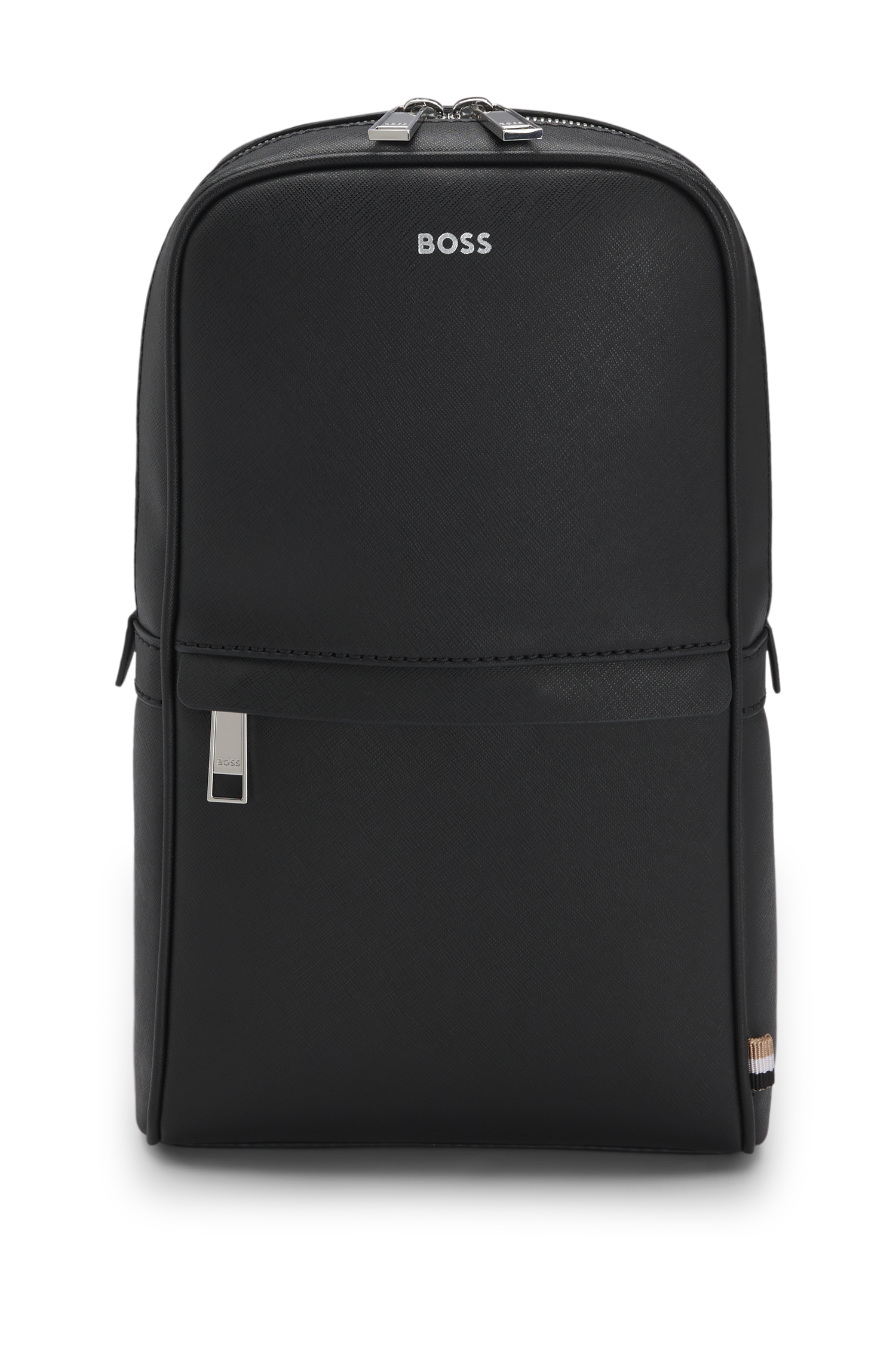 BOSS Structured Mono Strap Backpack With Foil Logo
