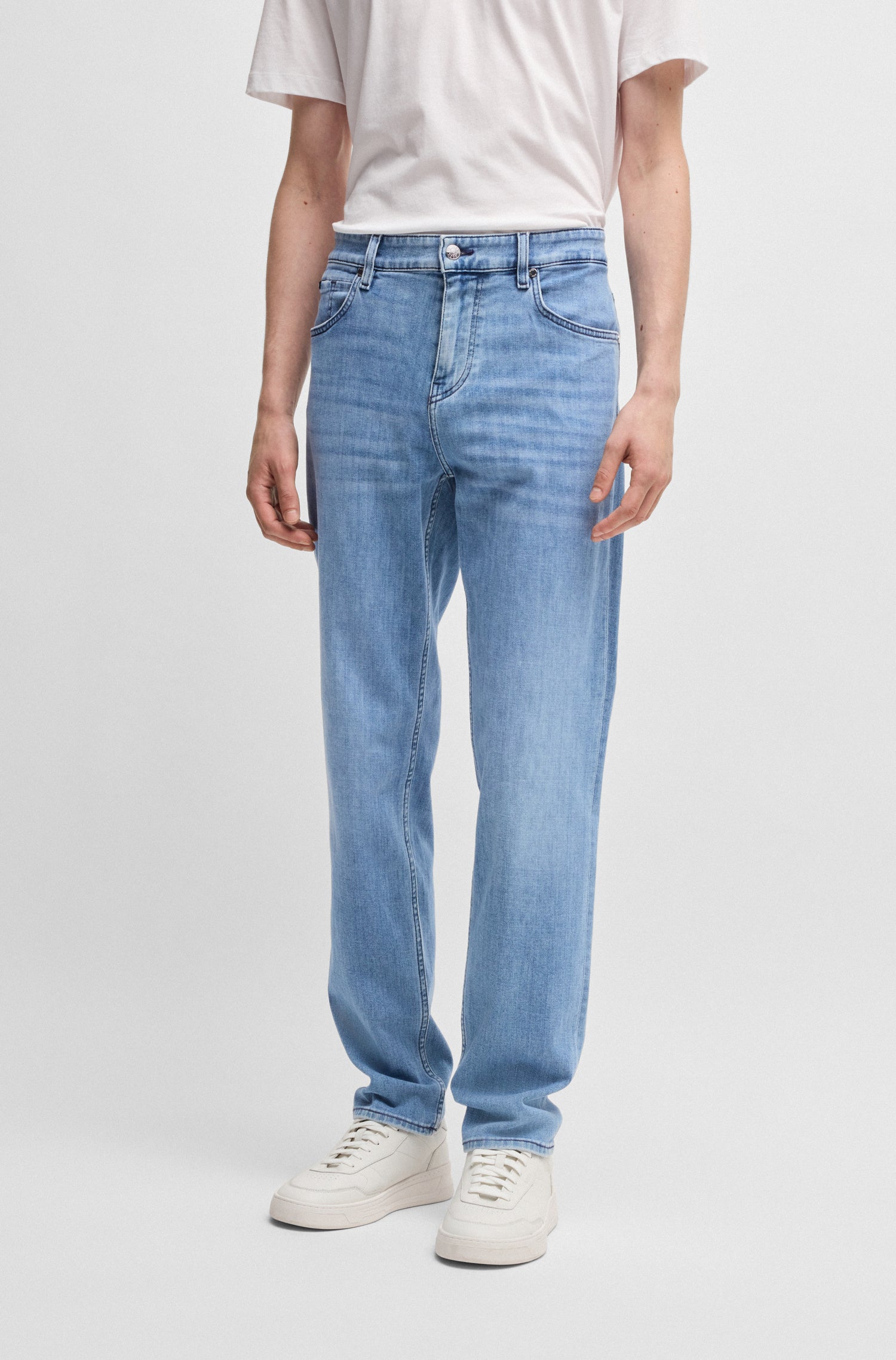 BOSS Regular Fit Jean Super Soft Blue Denim