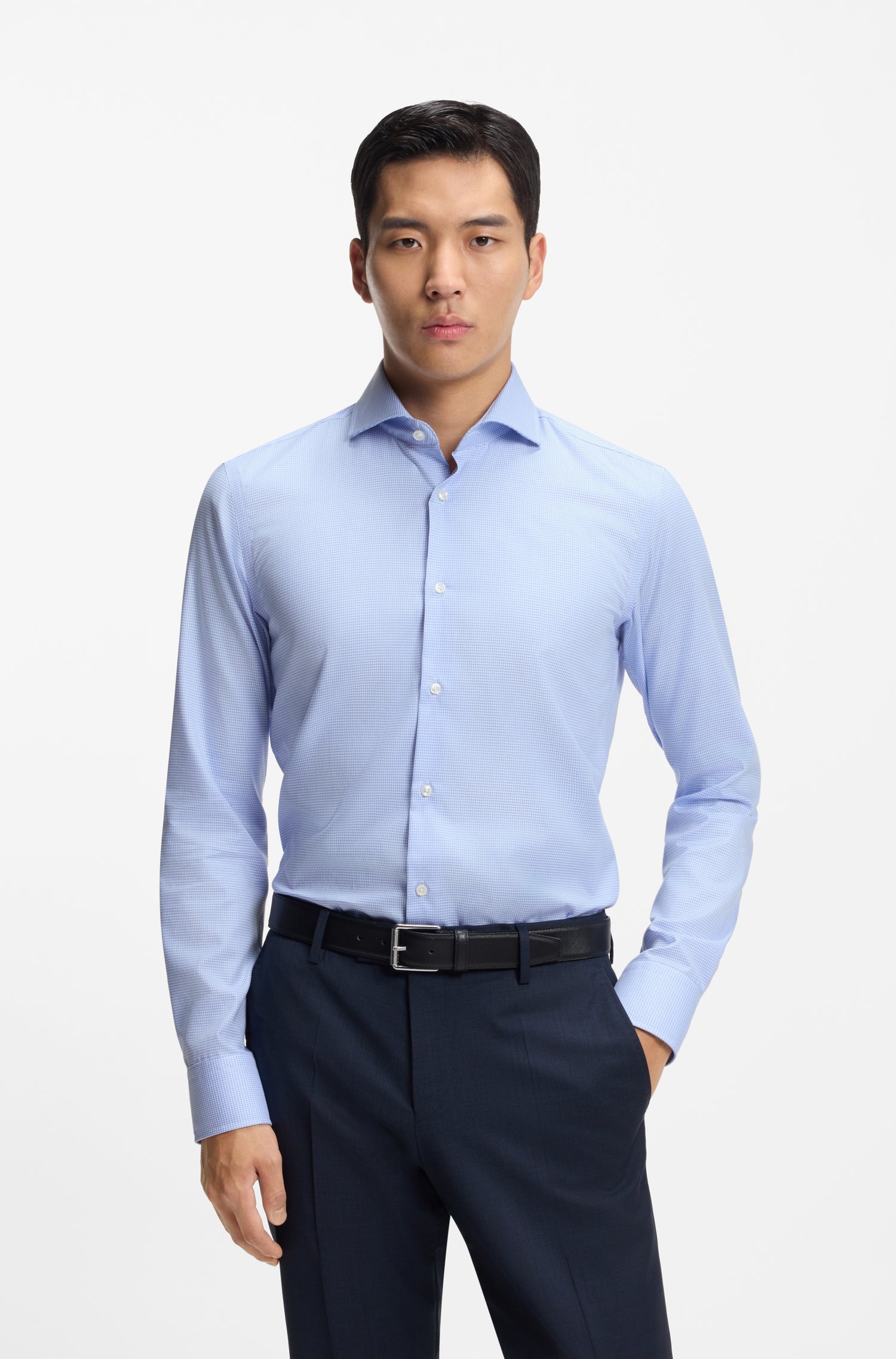 BOSS Slim Fit Shirt Pure Cotton