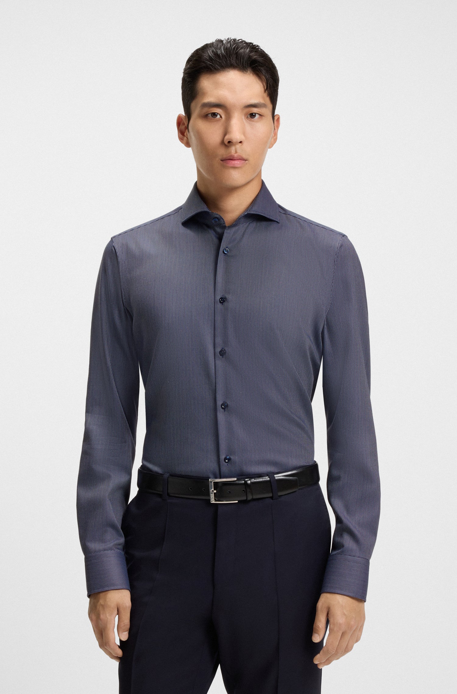 BOSS Regular Fit Shirt Pure Cotton