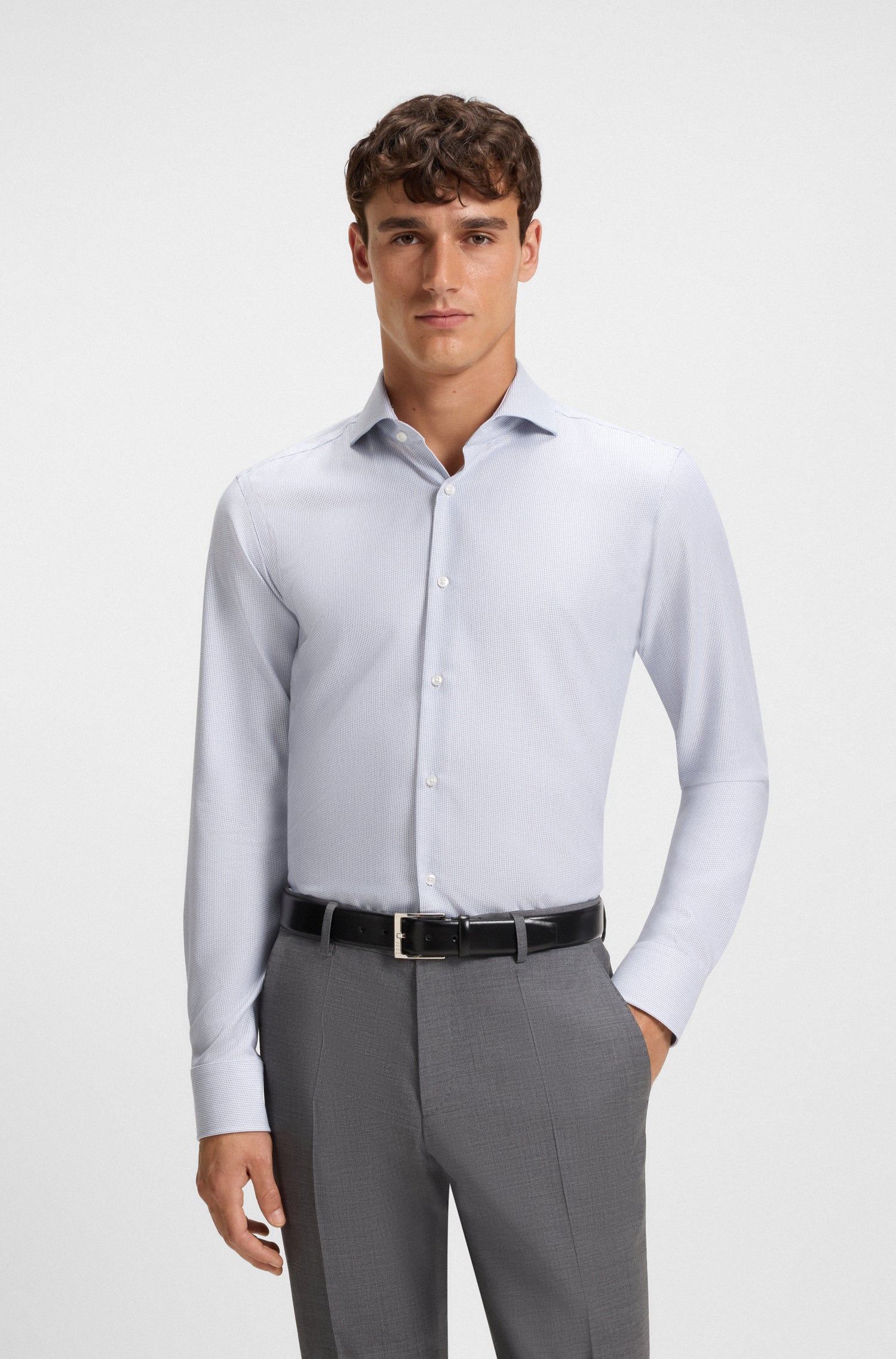 BOSS Regular Fit Shirt Pure Cotton