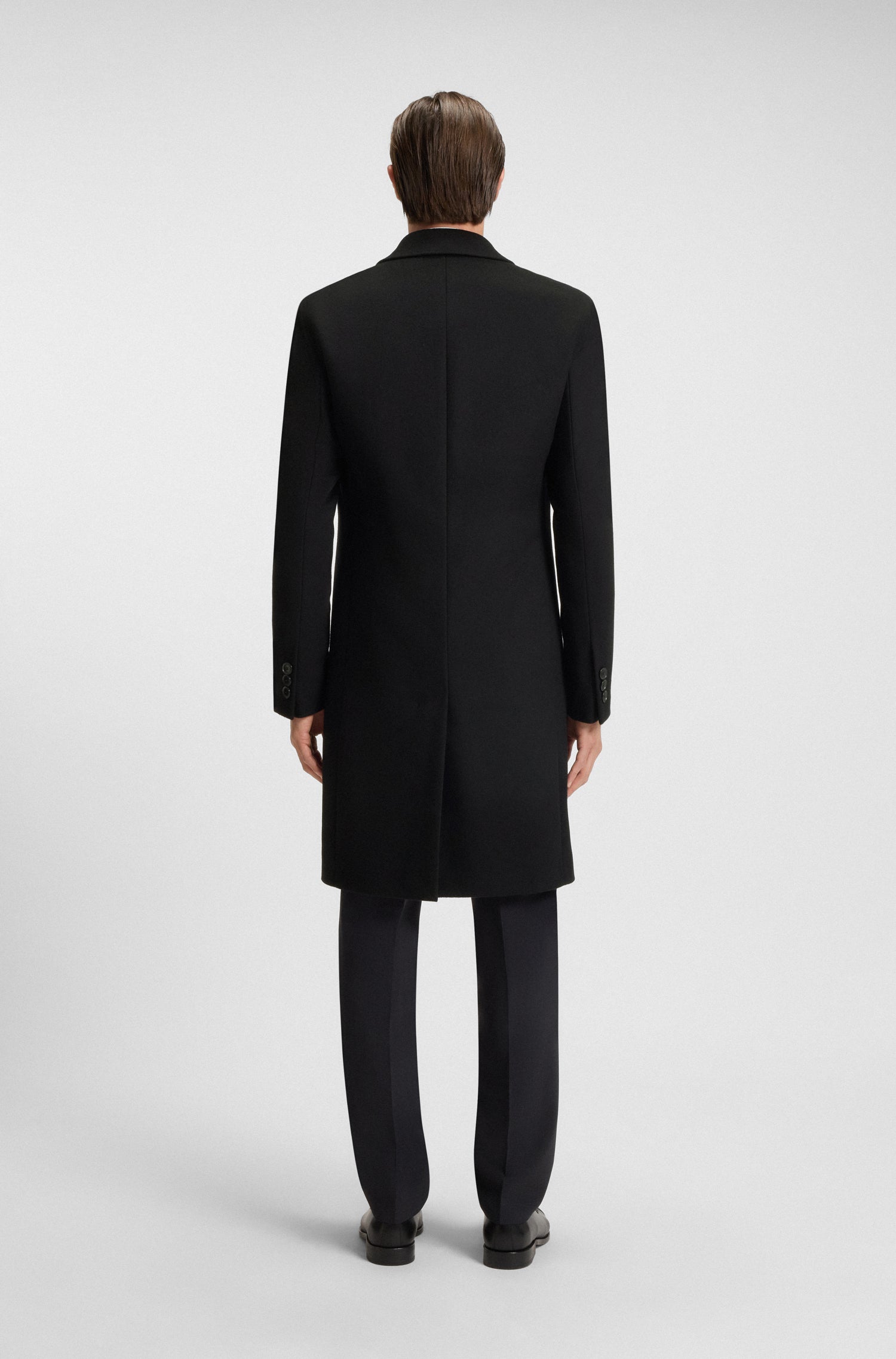 BOSS Over Coat Wool Cashmere Blend