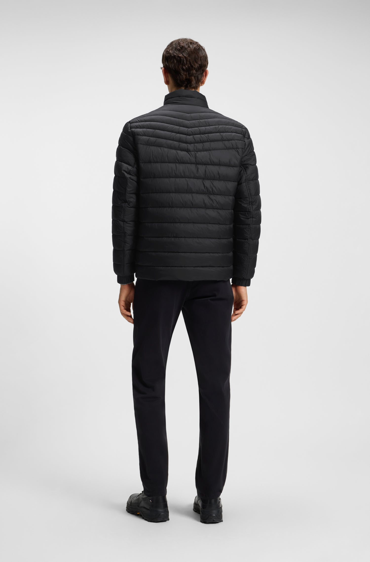 BOSS Water Repellent Jacket Logo Trim