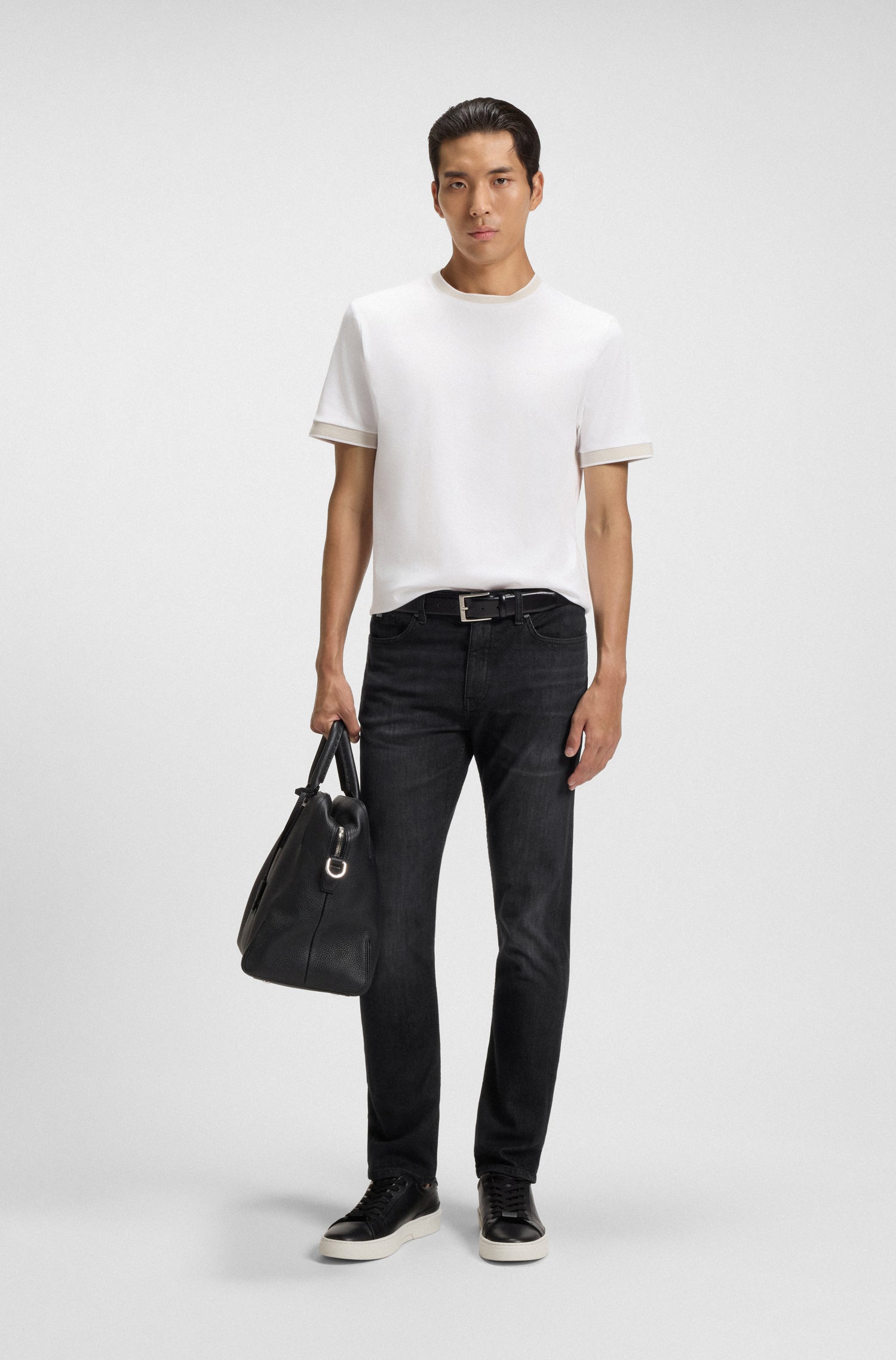 BOSS Slin Fit Jean Cashmere Touch