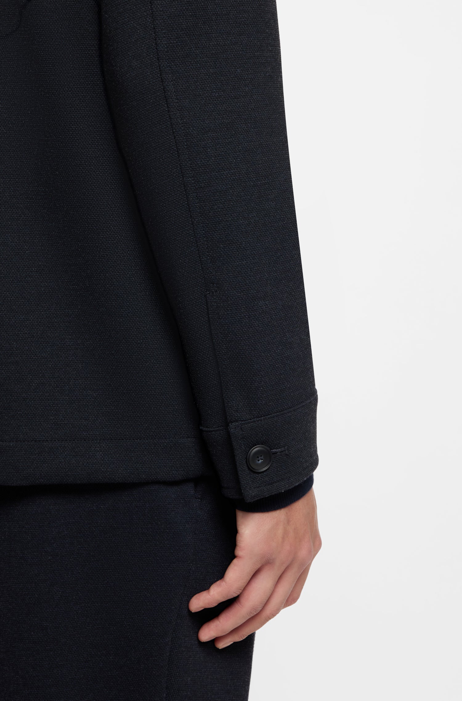 BOSS Over Shirt Jacket Tech Stretch Material