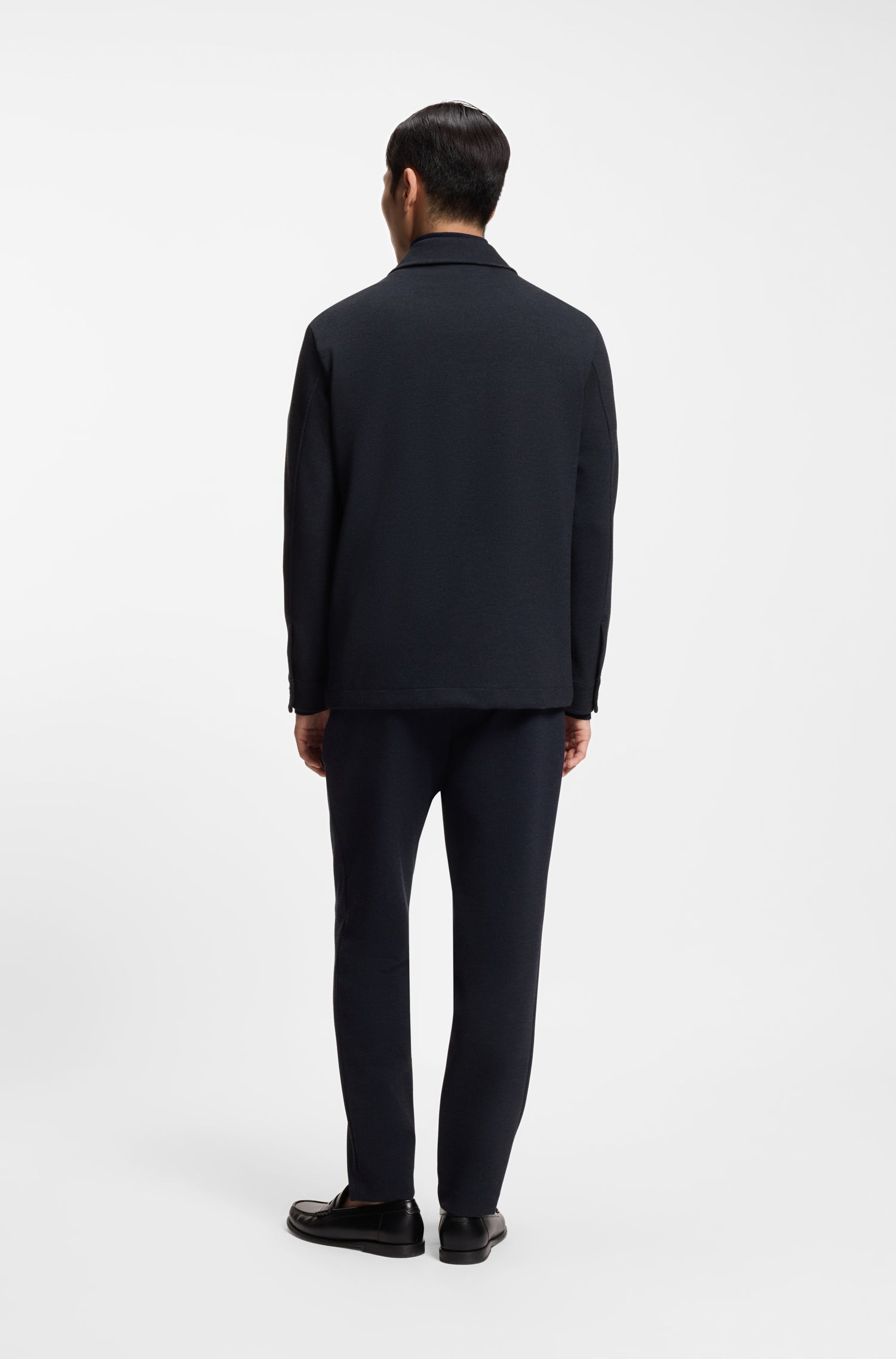 BOSS Over Shirt Jacket Tech Stretch Material