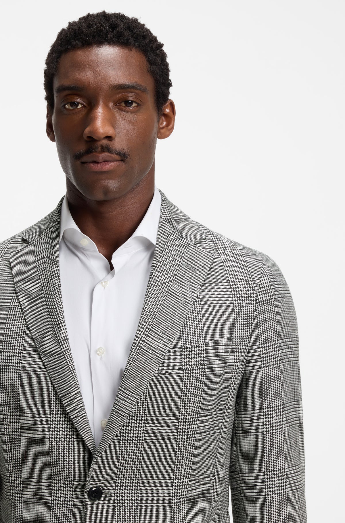 BOSS Blazer Cotton Linen Blend