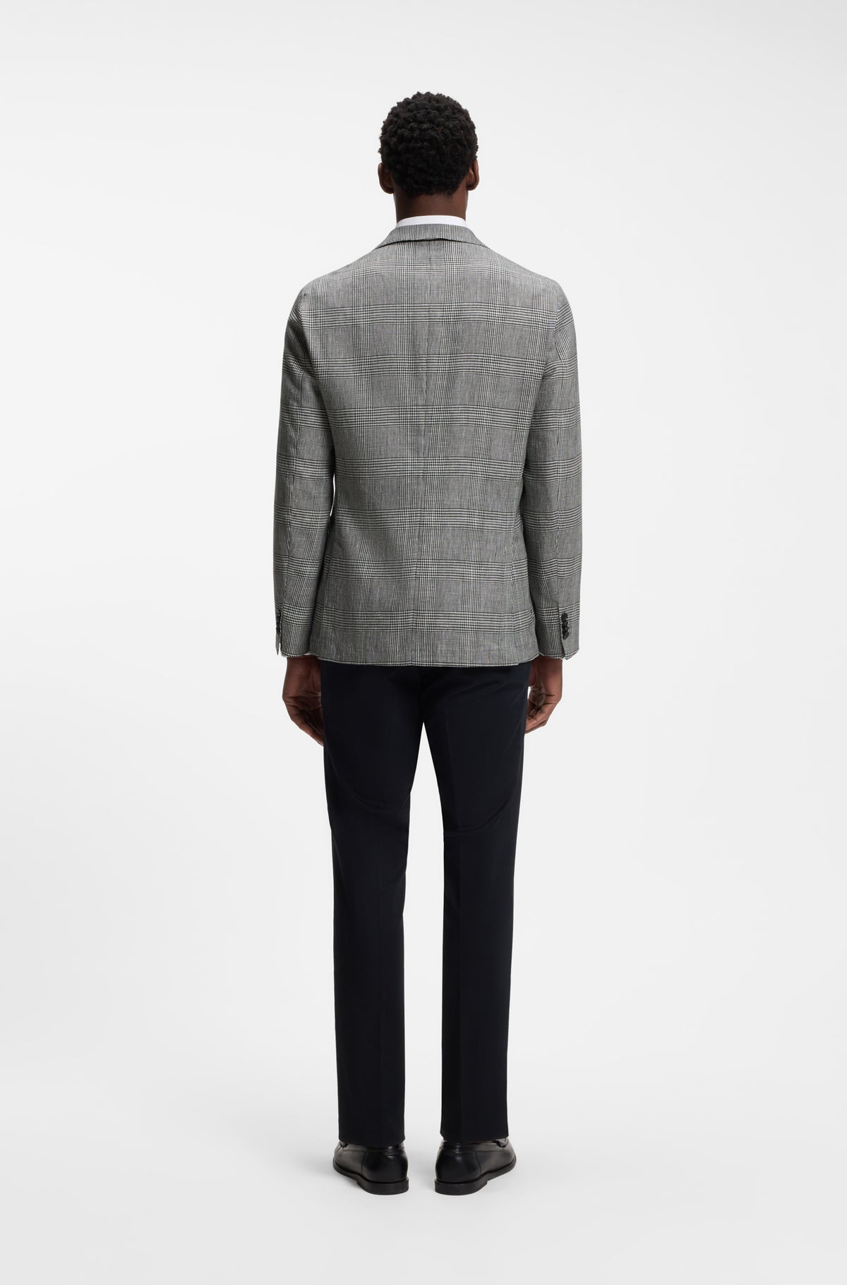 BOSS Blazer Cotton Linen Blend