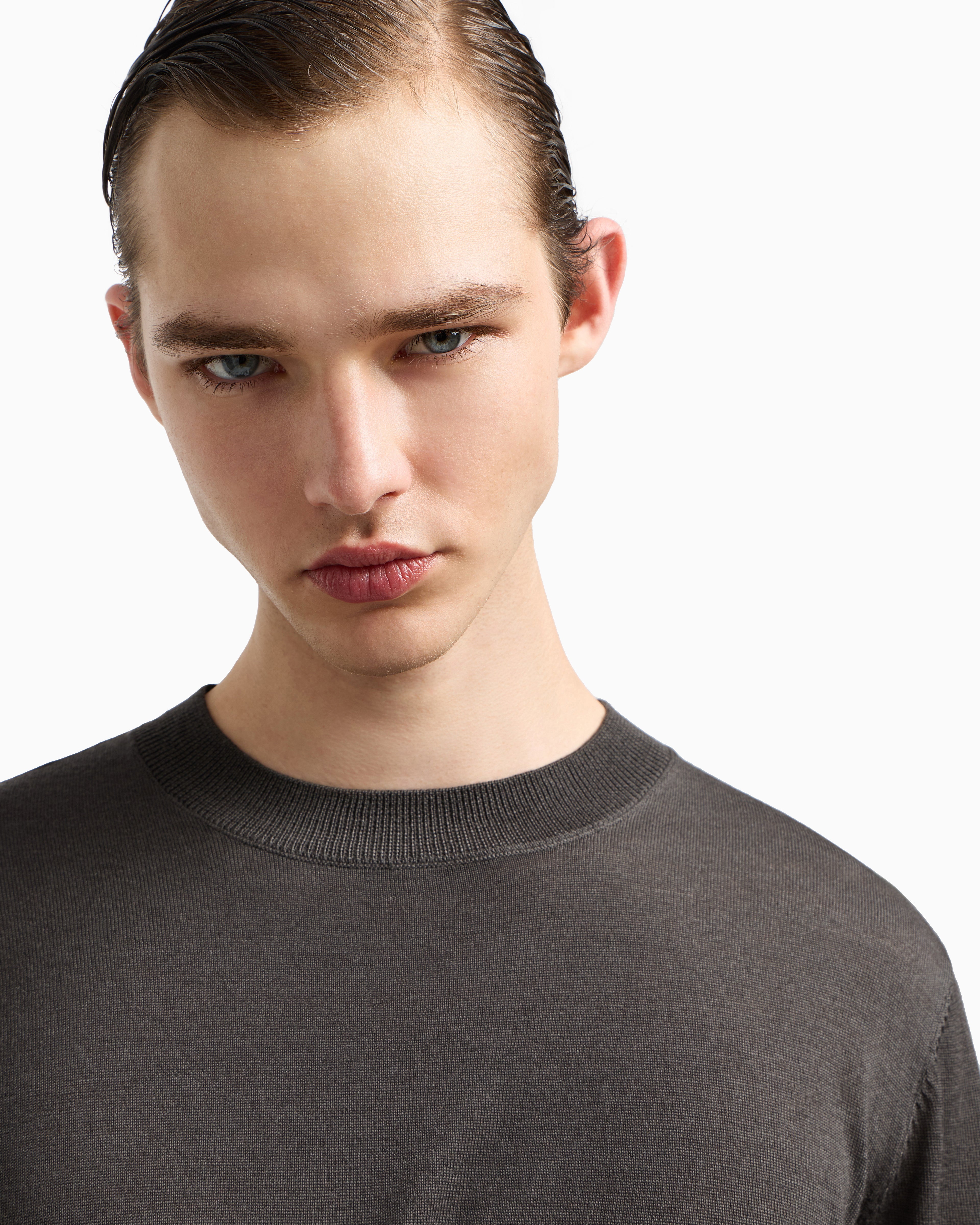 Emporio Armani Travel Essentials Knit Virgin Wool