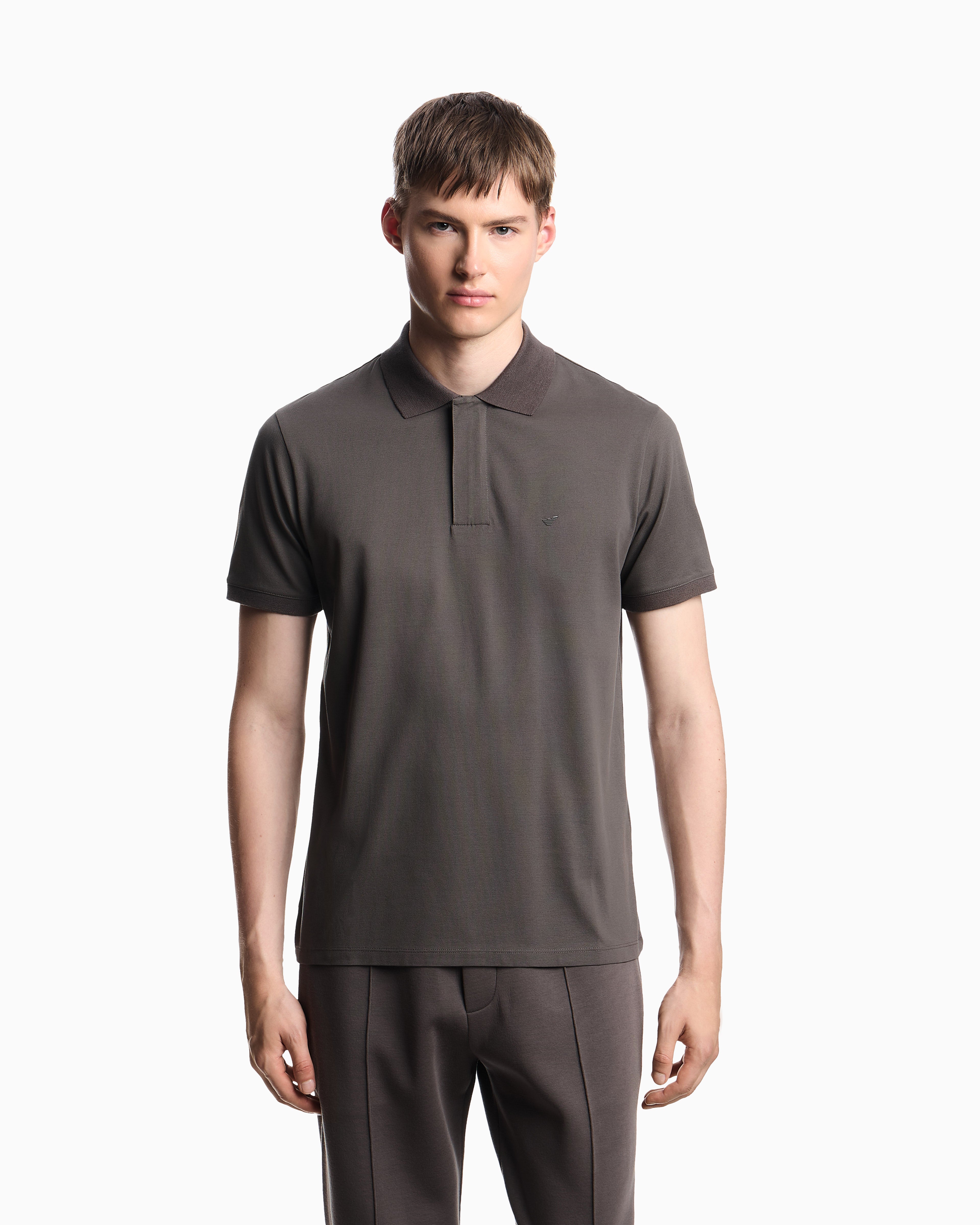 Emporio Armani Travel Essentials Piqué Polo