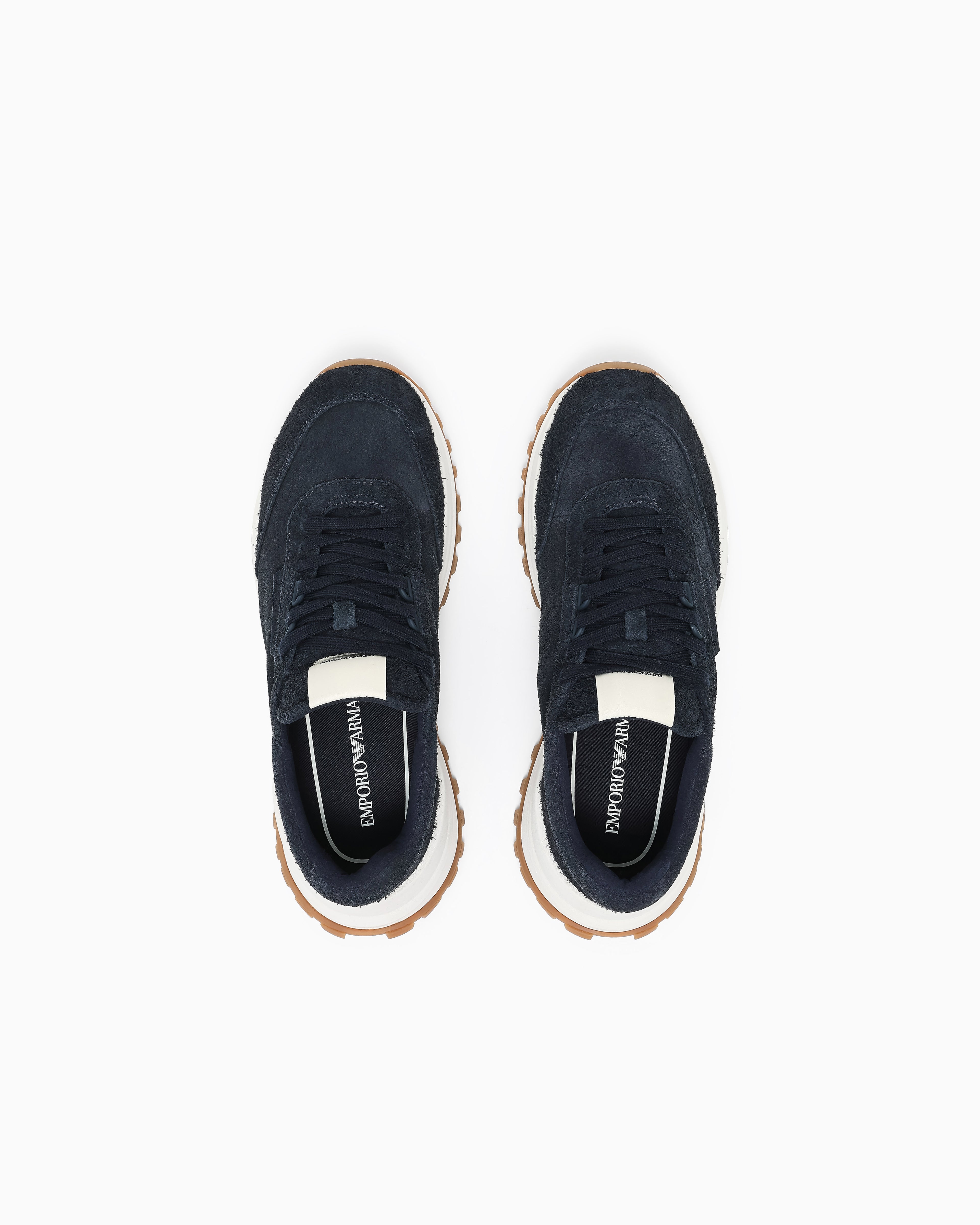 Emporio Armani Suede Sneaker Eagle Club Capsule Collection