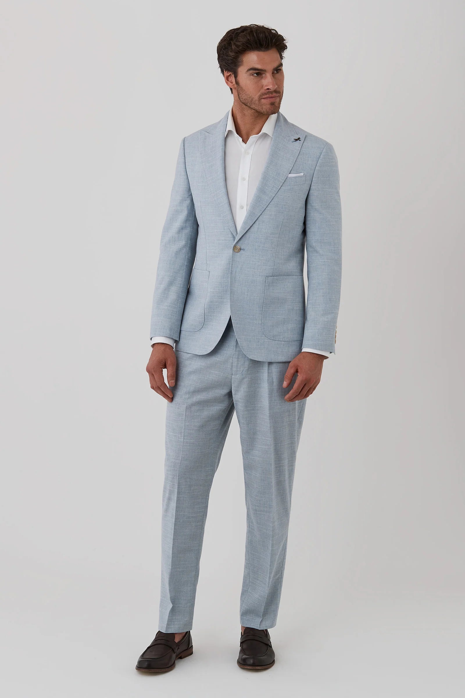 Joe Black Suit Linen Blend