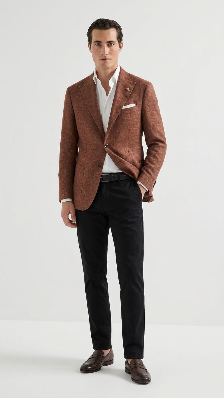 Corneliani CC Half Lined Blazer