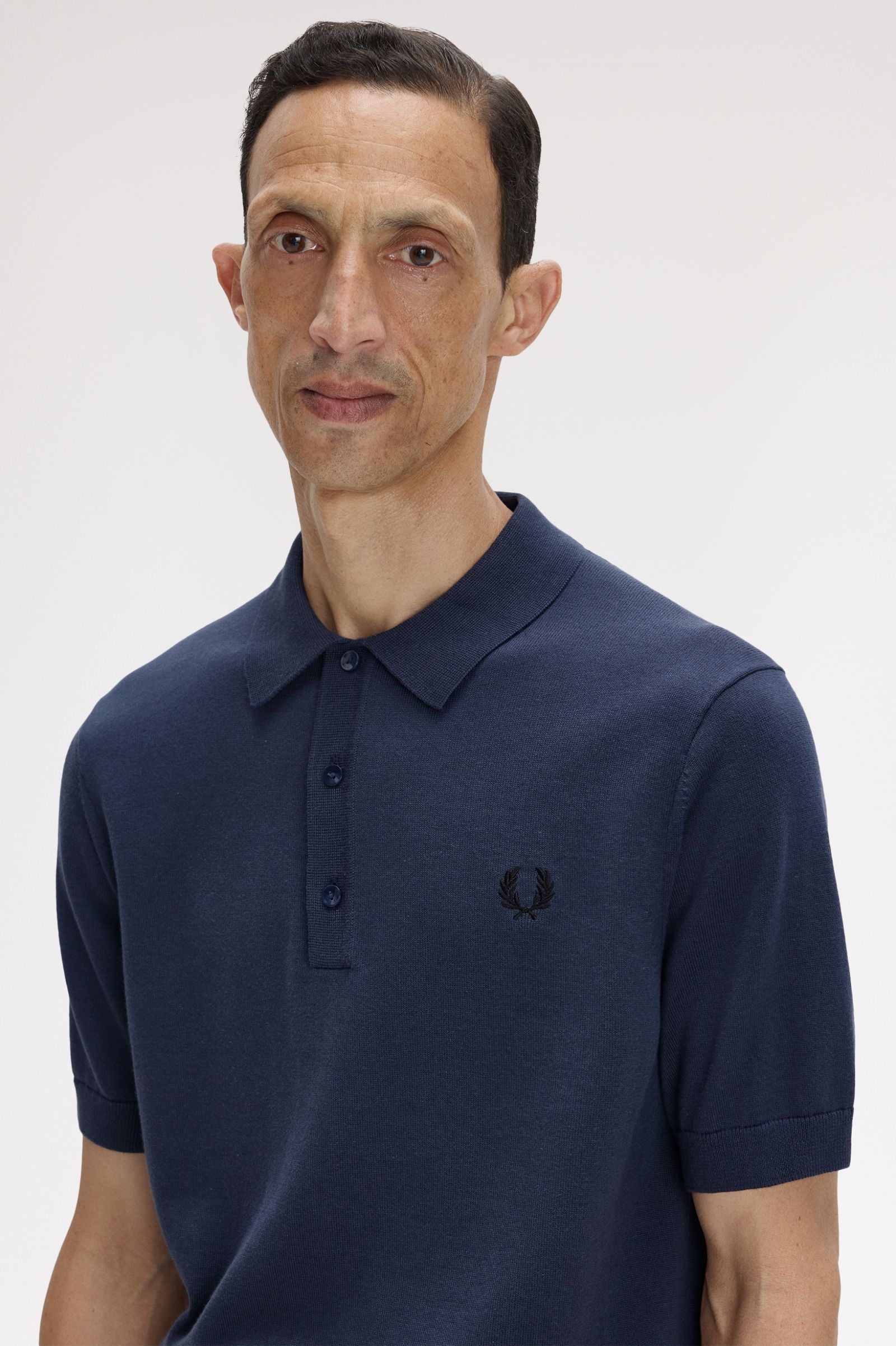 Fred Perry Cotton Knitted Polo