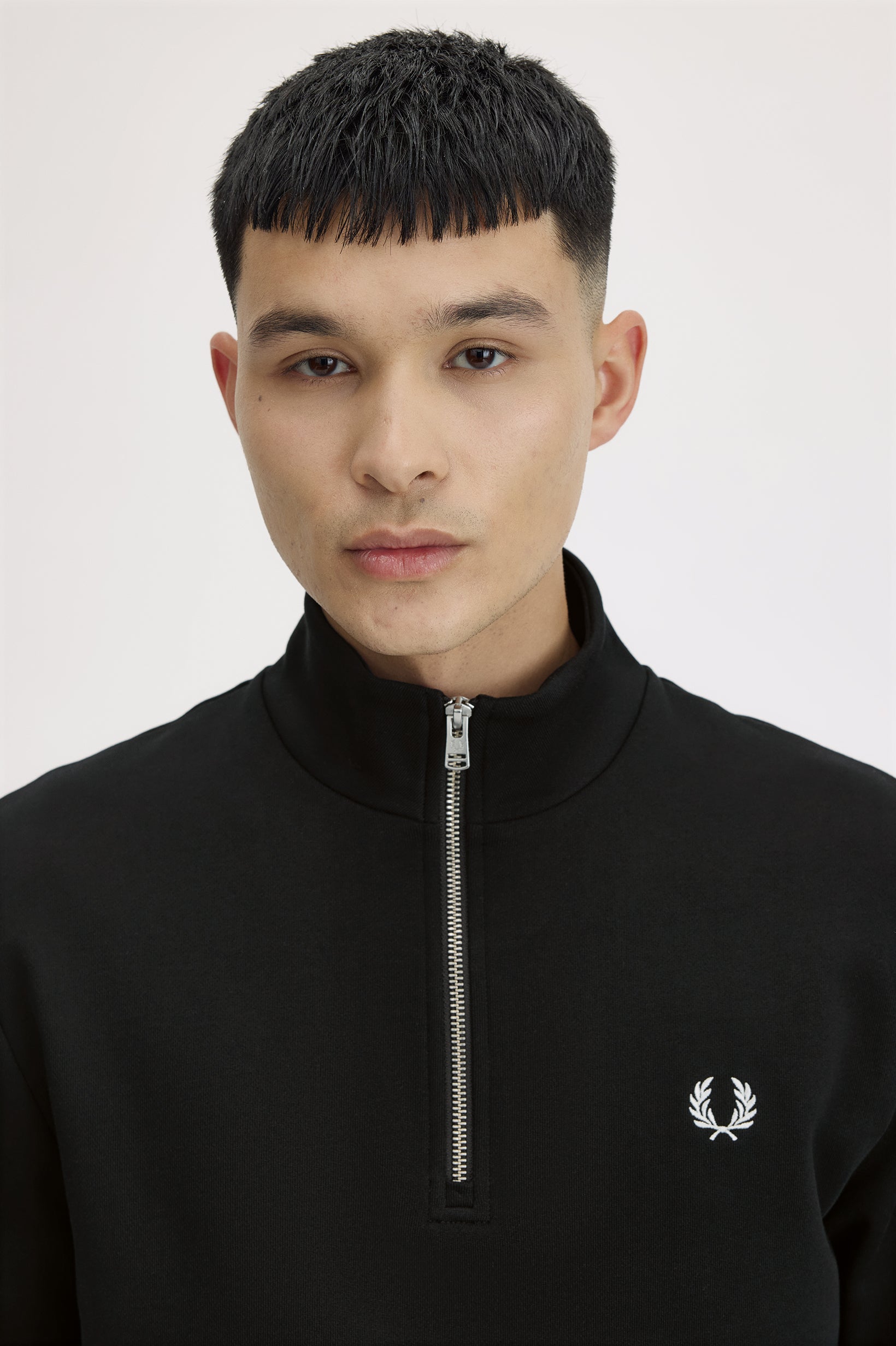 Fred Perry Quater Zip Jersey