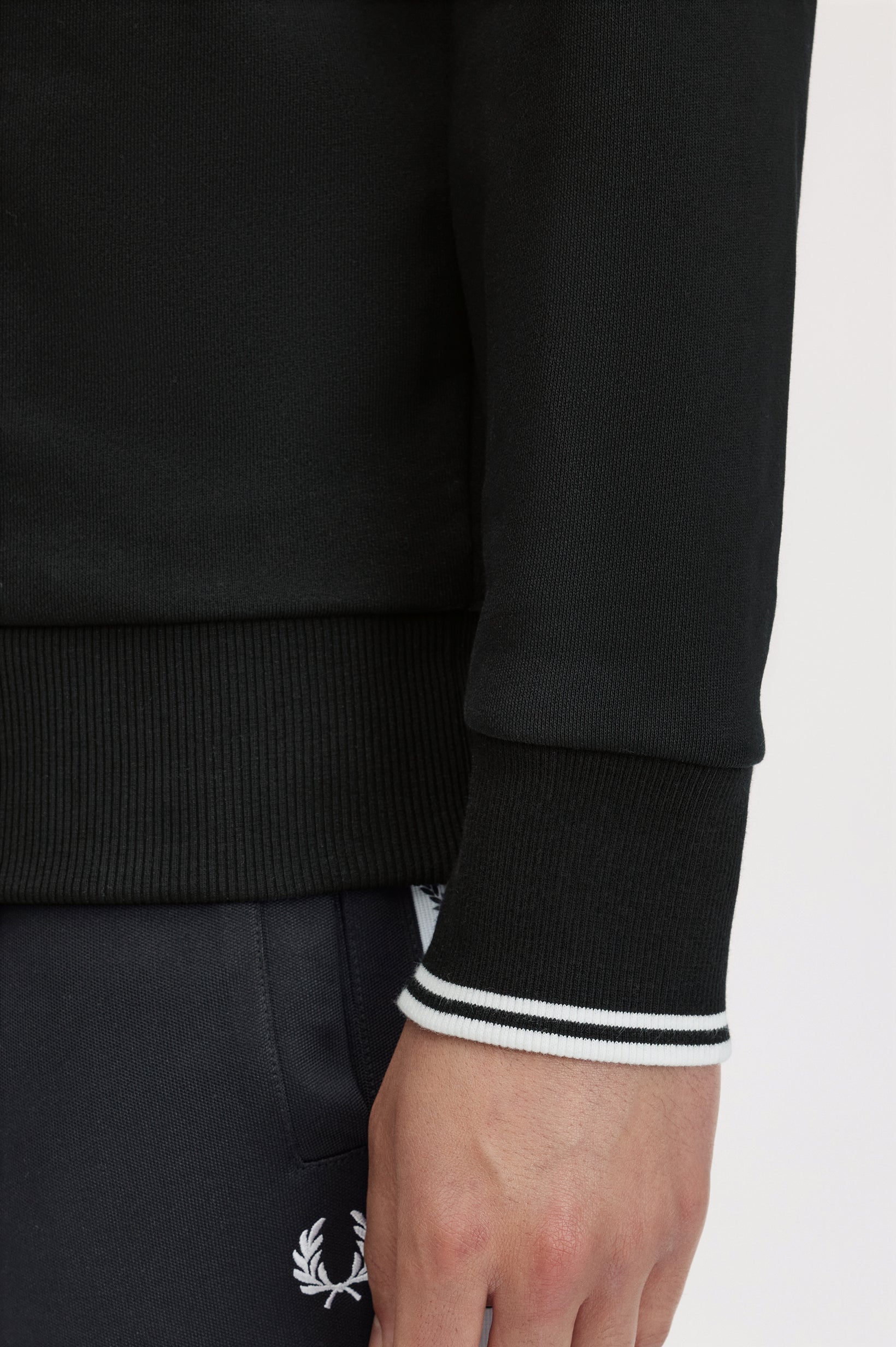 Fred Perry Quater Zip Jersey