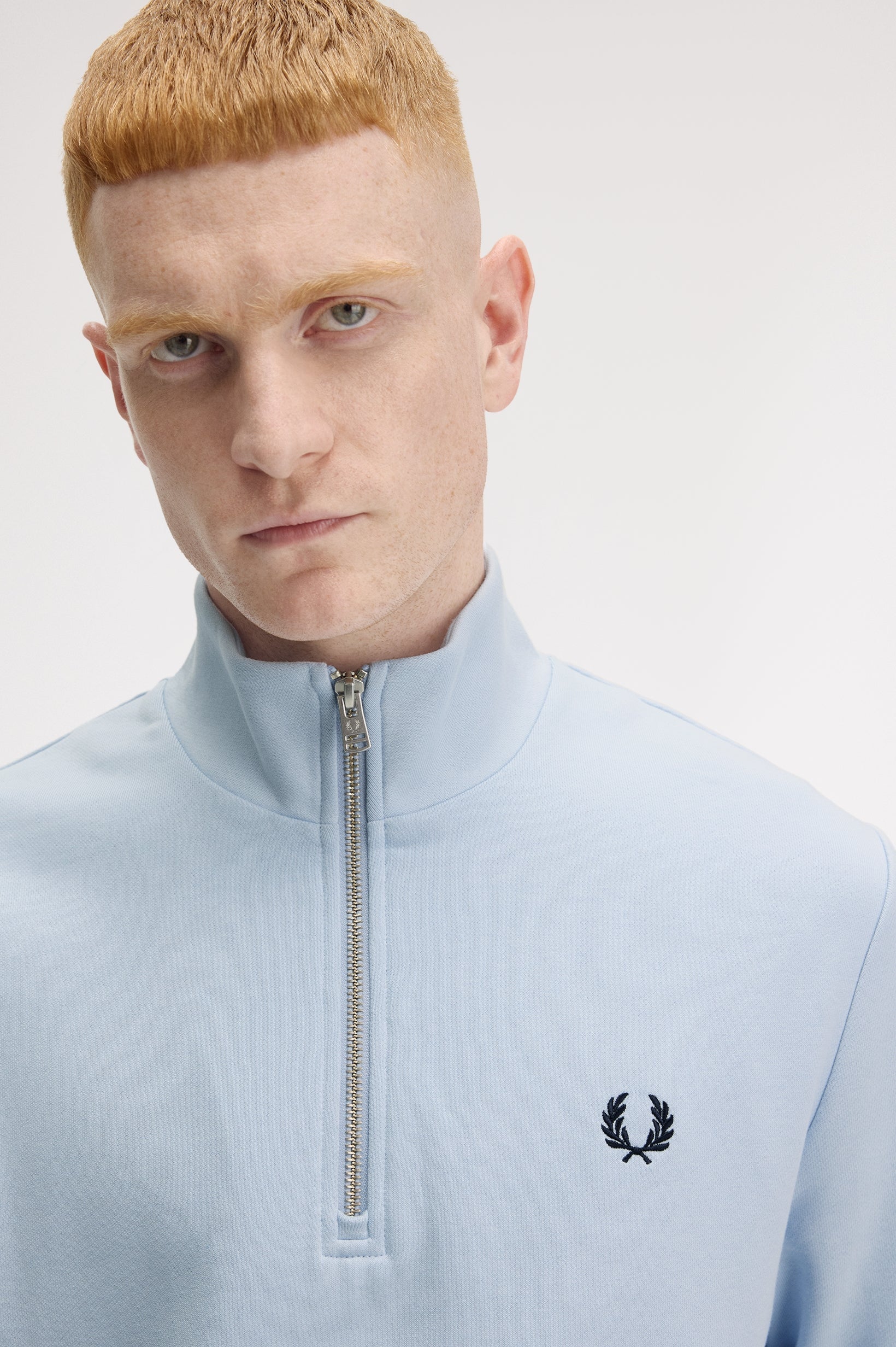 Fred Perry Half Zip Jersey Pure Cotton