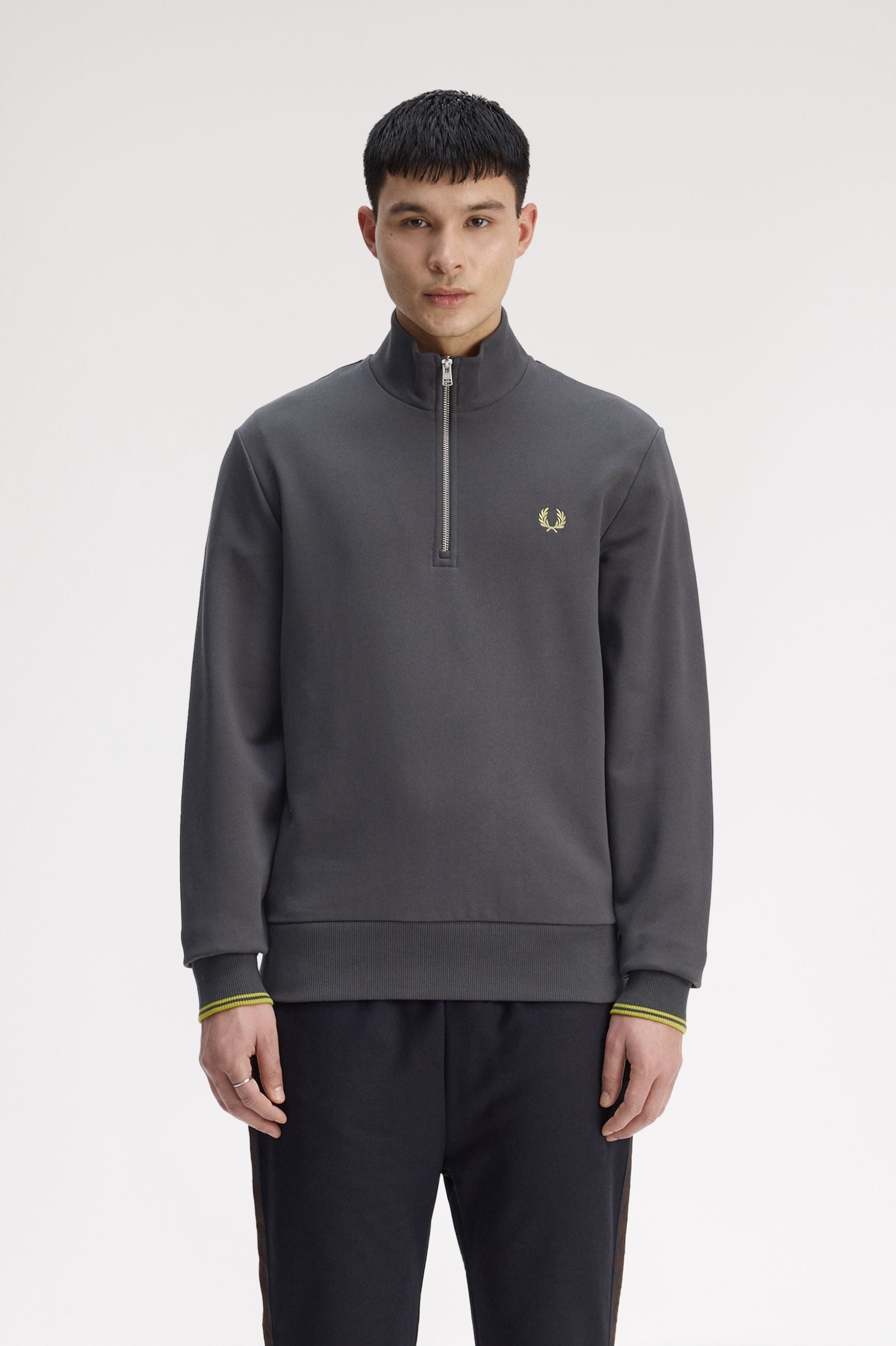 Fred Perry Quater Zip Jersey