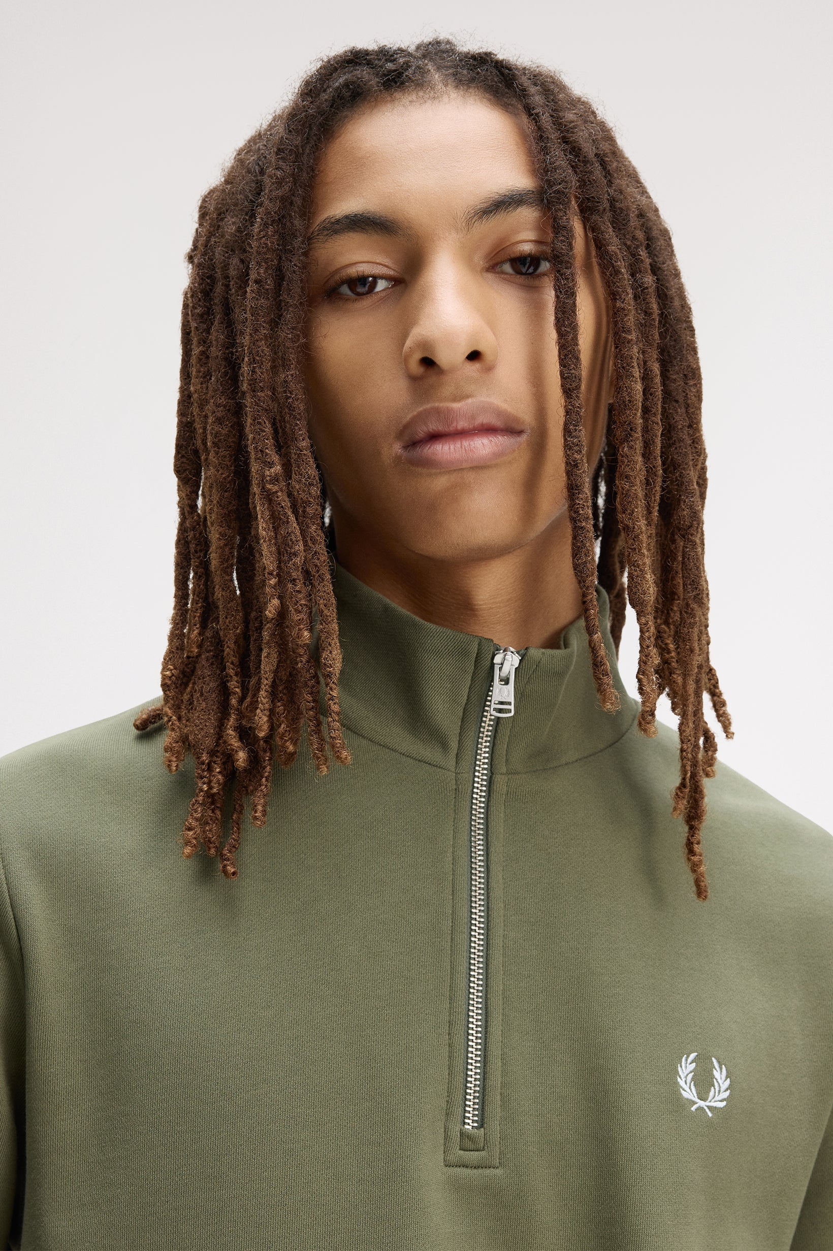 Fred Perry Quater Zip Jersey