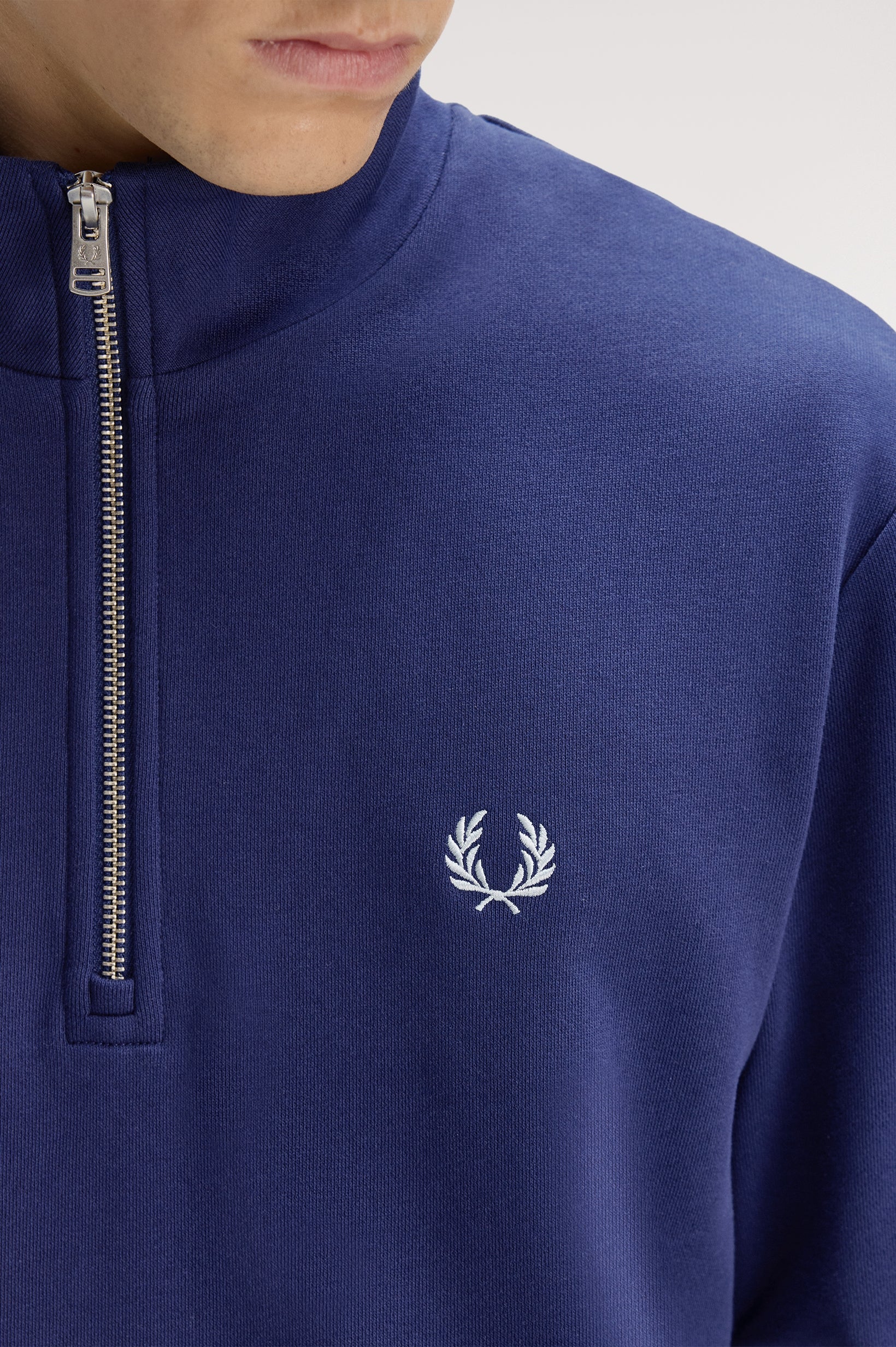 Fred Perry Quater Zip Jersey