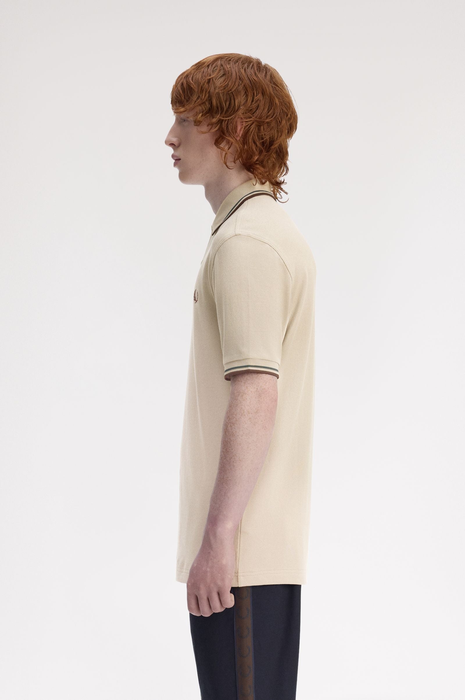 Fred Perry Button Polo Shirt Pure Cotton