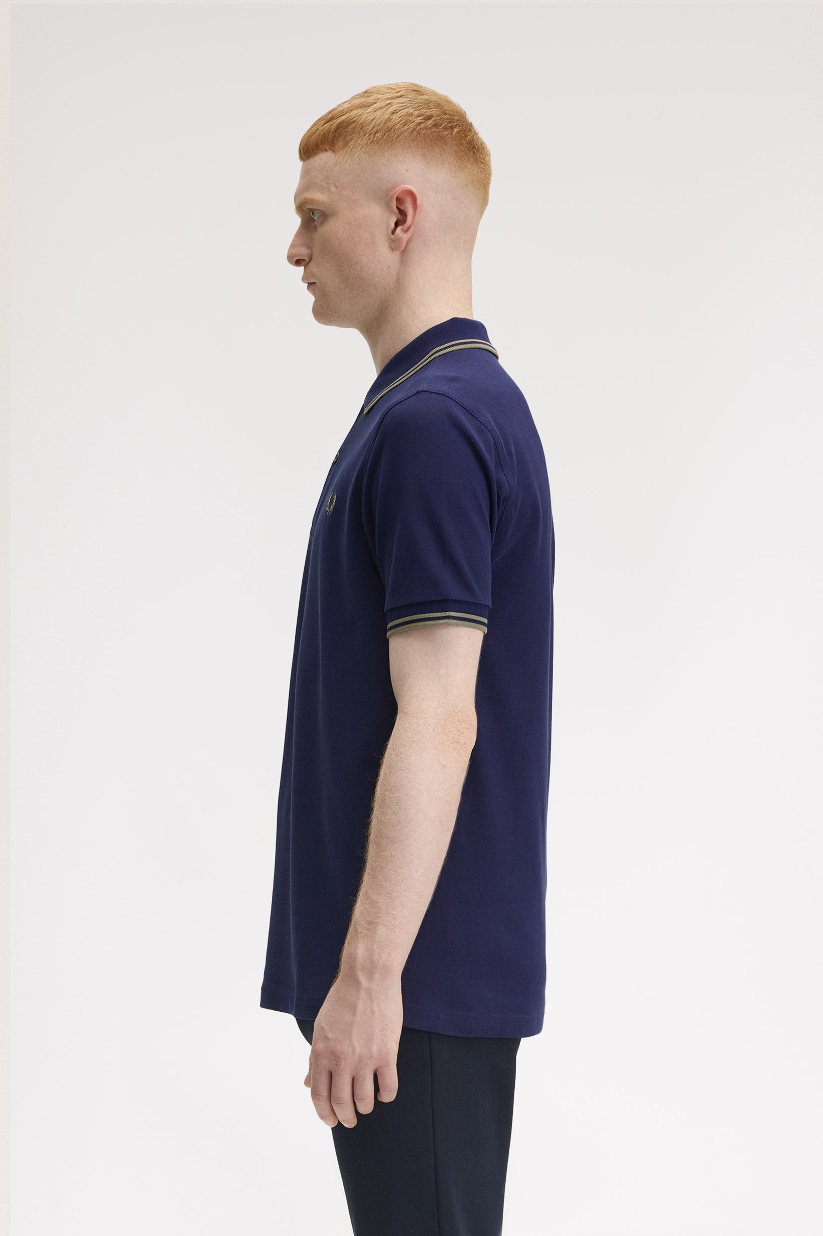 Fred Perry Button Polo Shirt Pure Cotton