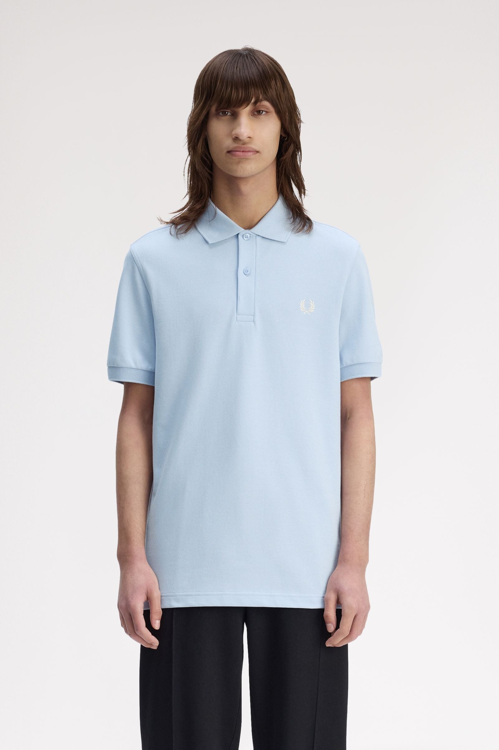 Fred Perry Button Polo Shirt Pure Cotton