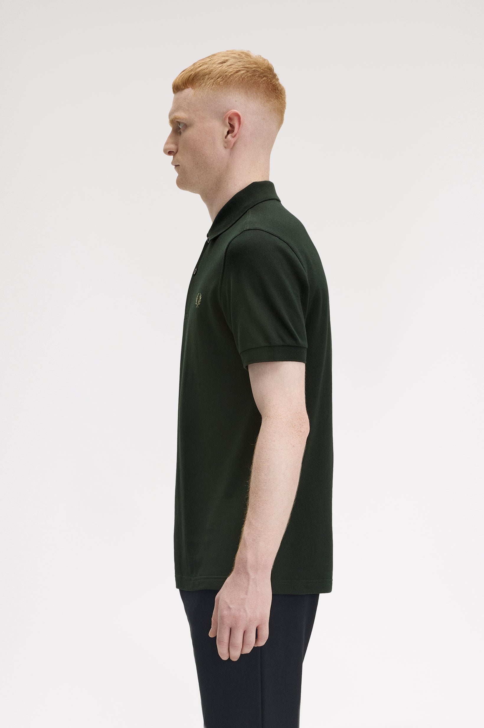 Fred Perry Button Polo Shirt Pure Cotton