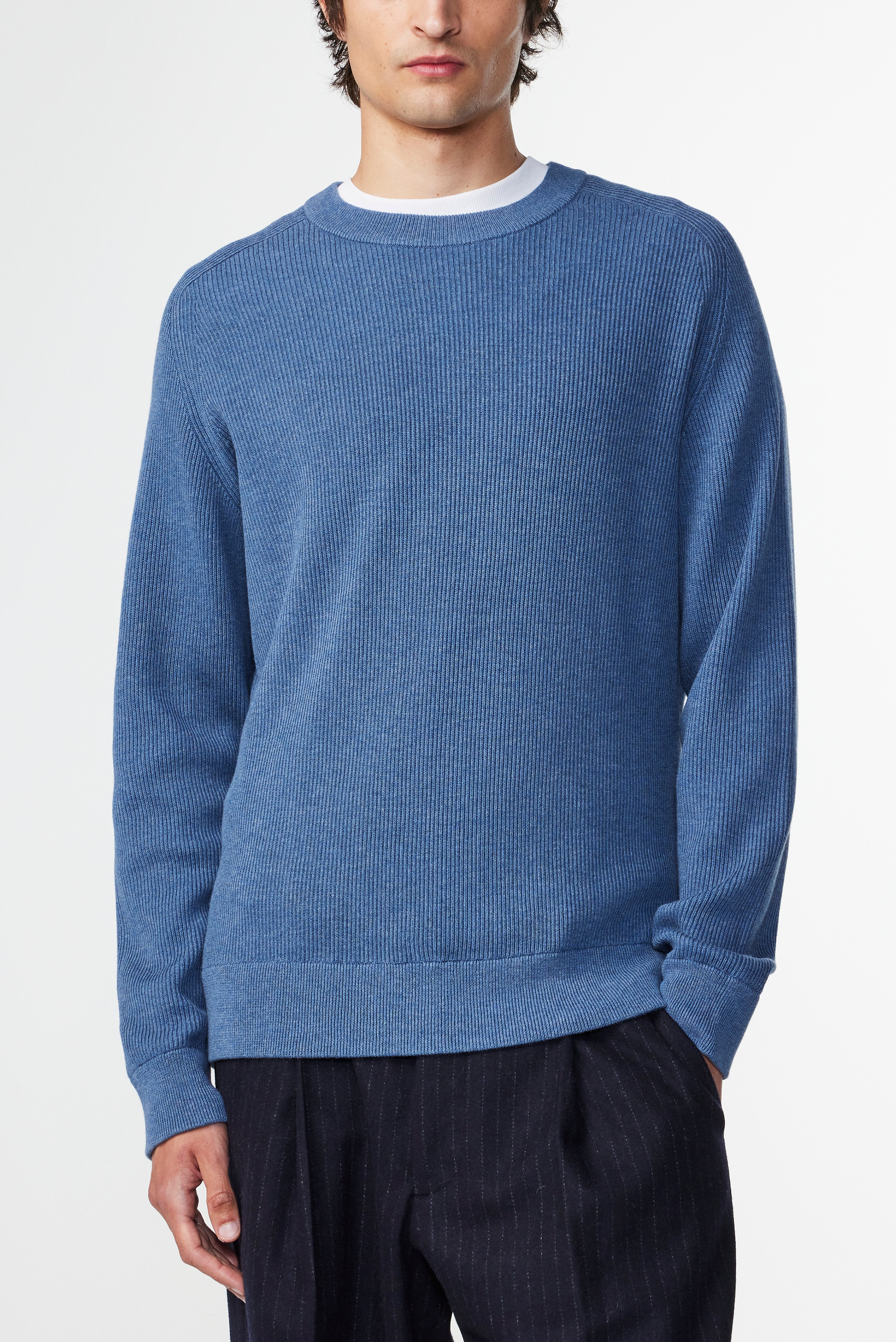 NN07 Kevin Ribbed Organic Cotton Sweater