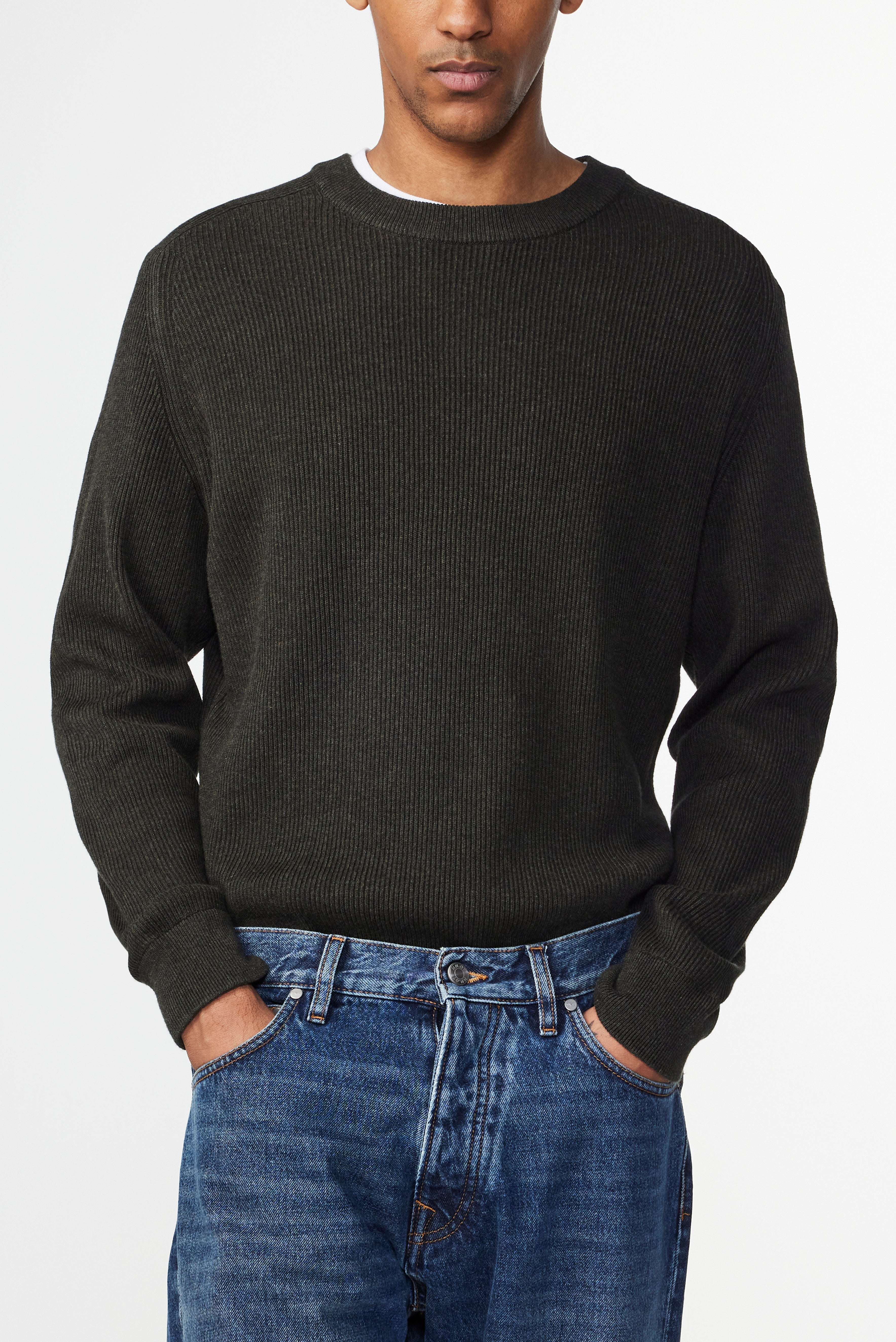 NN07 Kevin Ribbed Organic Cotton Sweater